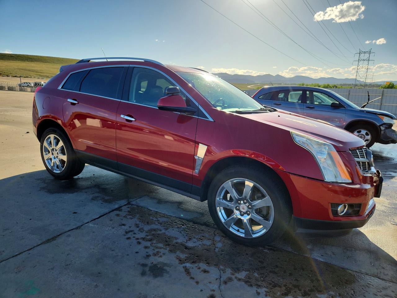 2012 Cadillac Srx Performance Collection Red vin: 3GYFNEE32CS578006