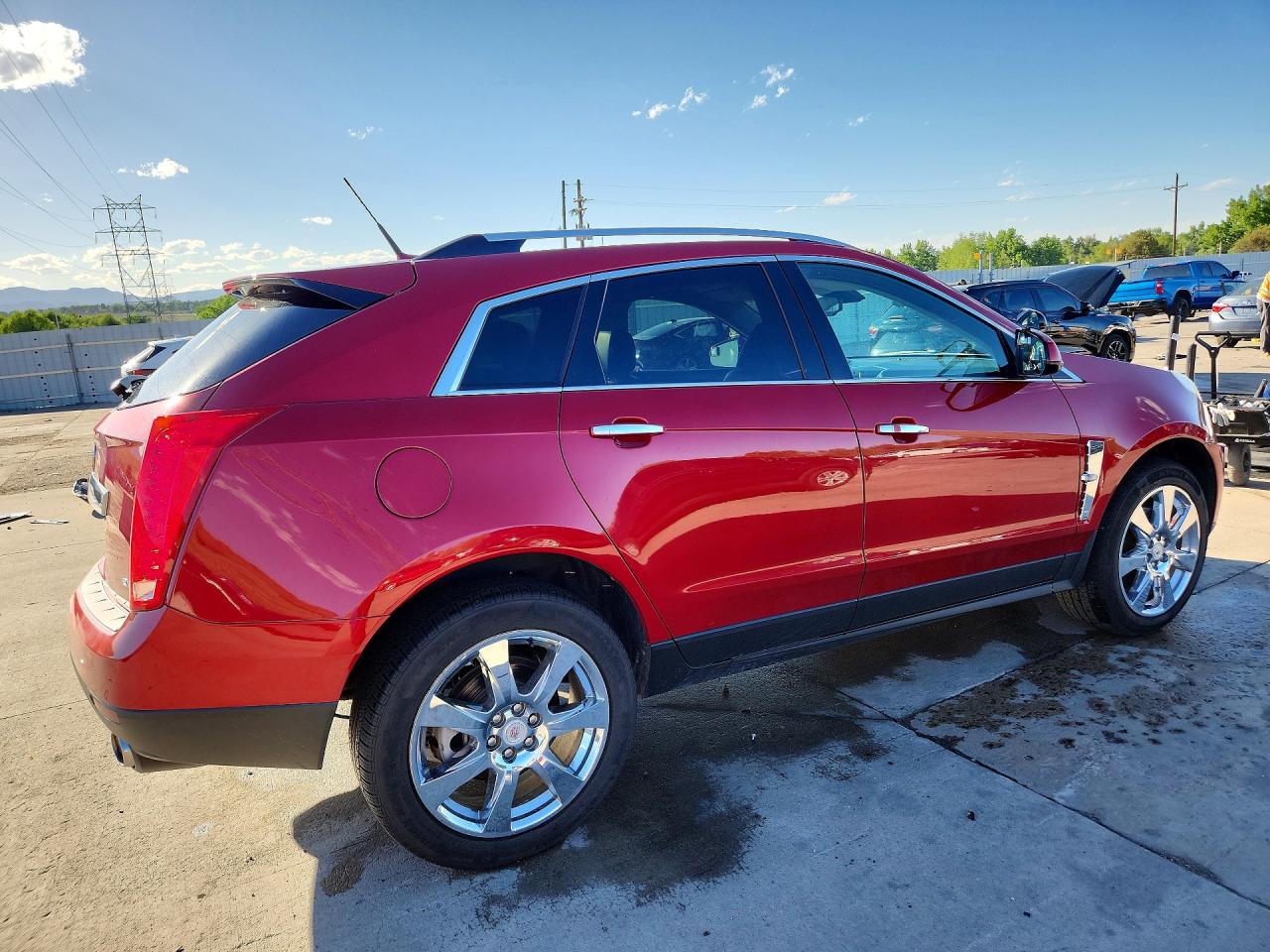 2012 Cadillac Srx Performance Collection Red vin: 3GYFNEE32CS578006