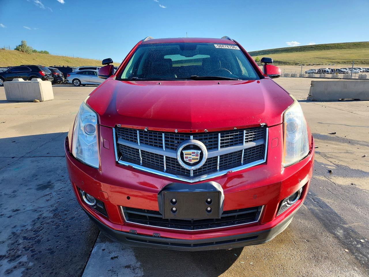 2012 Cadillac Srx Performance Collection Red vin: 3GYFNEE32CS578006