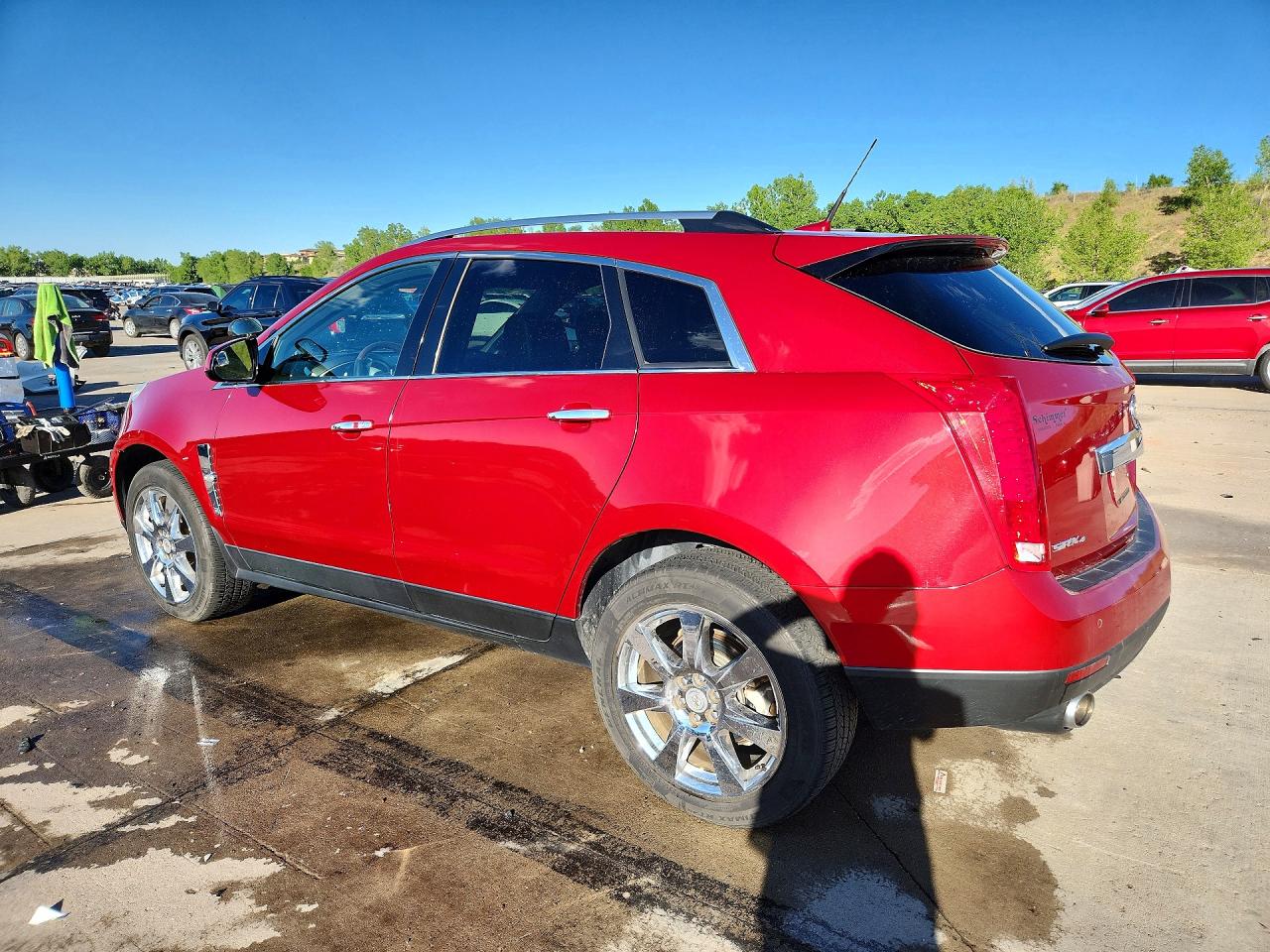 2012 Cadillac Srx Performance Collection Red vin: 3GYFNEE32CS578006