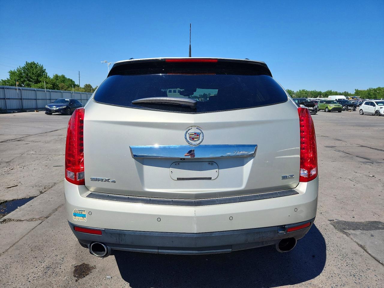 2014 Cadillac Srx Luxury Collection Gold vin: 3GYFNEE32ES609094