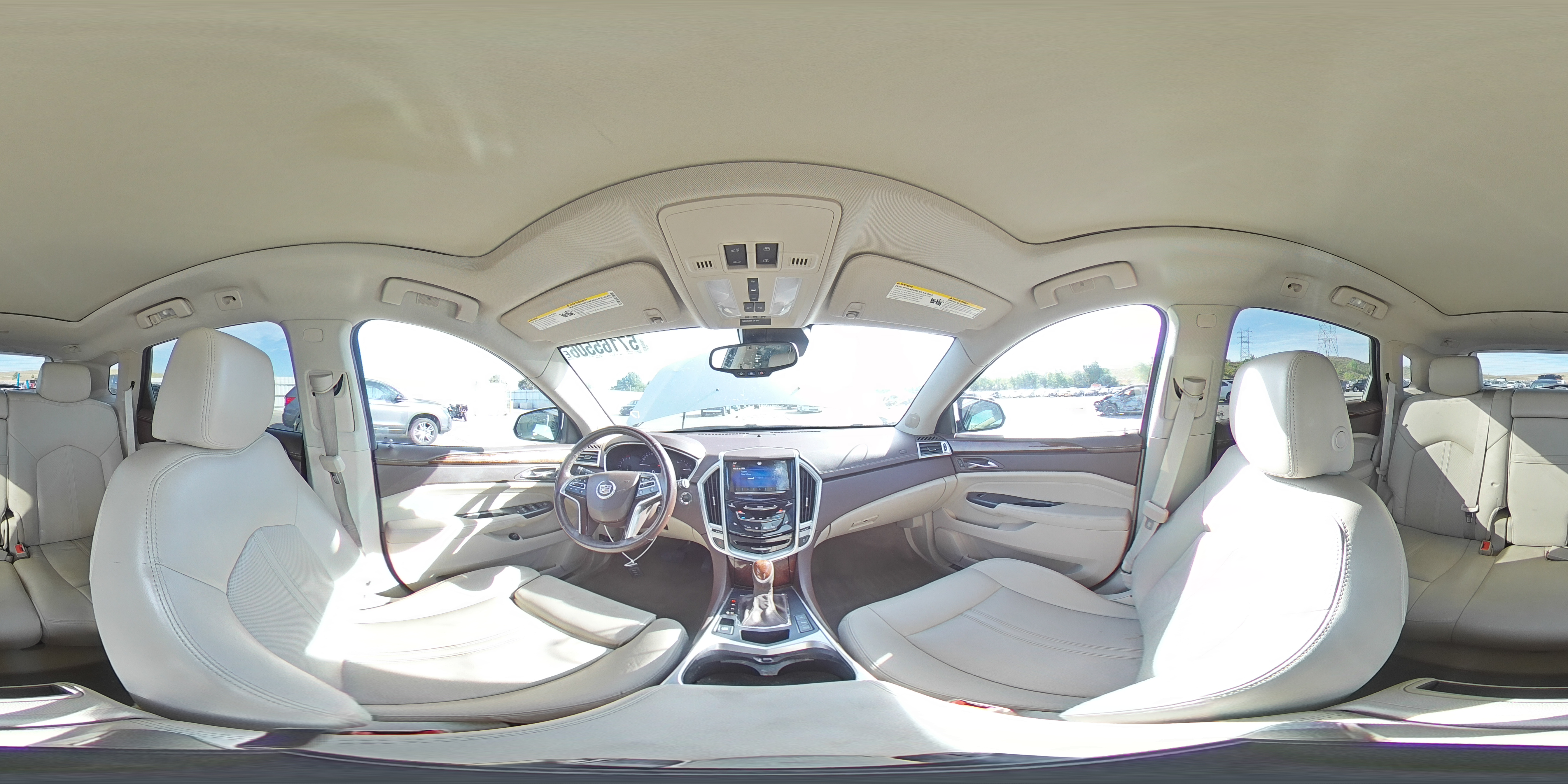 2014 Cadillac Srx Luxury Collection Gold vin: 3GYFNEE32ES609094