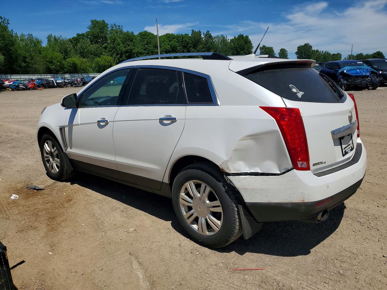 2014 Cadillac Srx Luxury Collection White vin: 3GYFNEE32ES682899