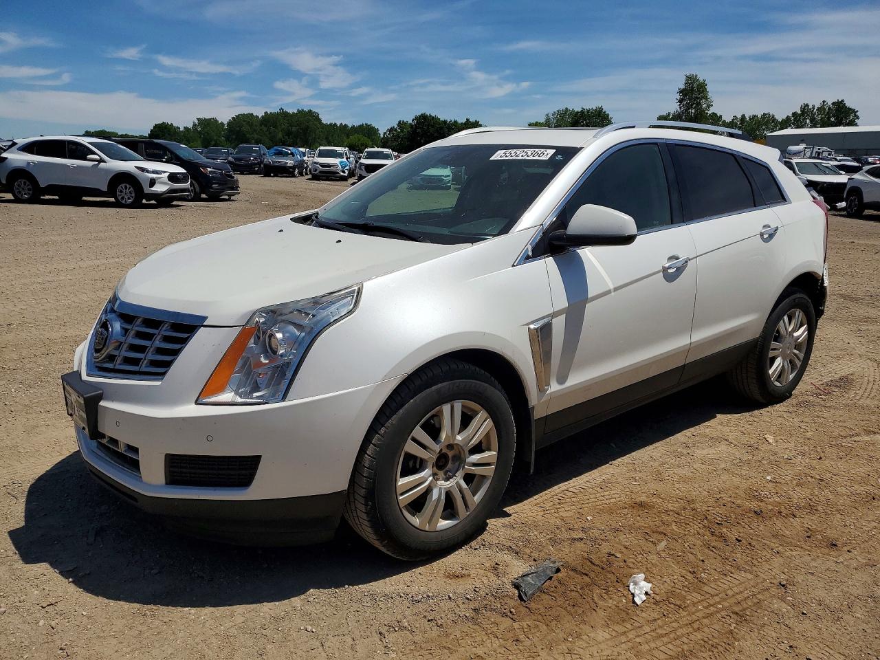 2014 Cadillac Srx Luxury Collection White vin: 3GYFNEE32ES682899