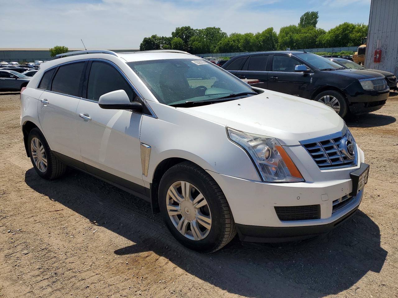 2014 Cadillac Srx Luxury Collection White vin: 3GYFNEE32ES682899