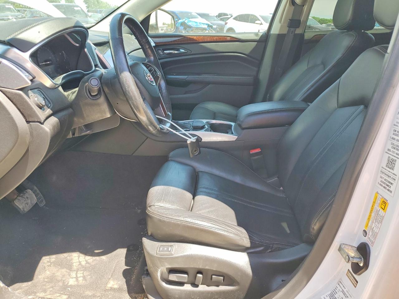 2014 Cadillac Srx Luxury Collection White vin: 3GYFNEE32ES682899