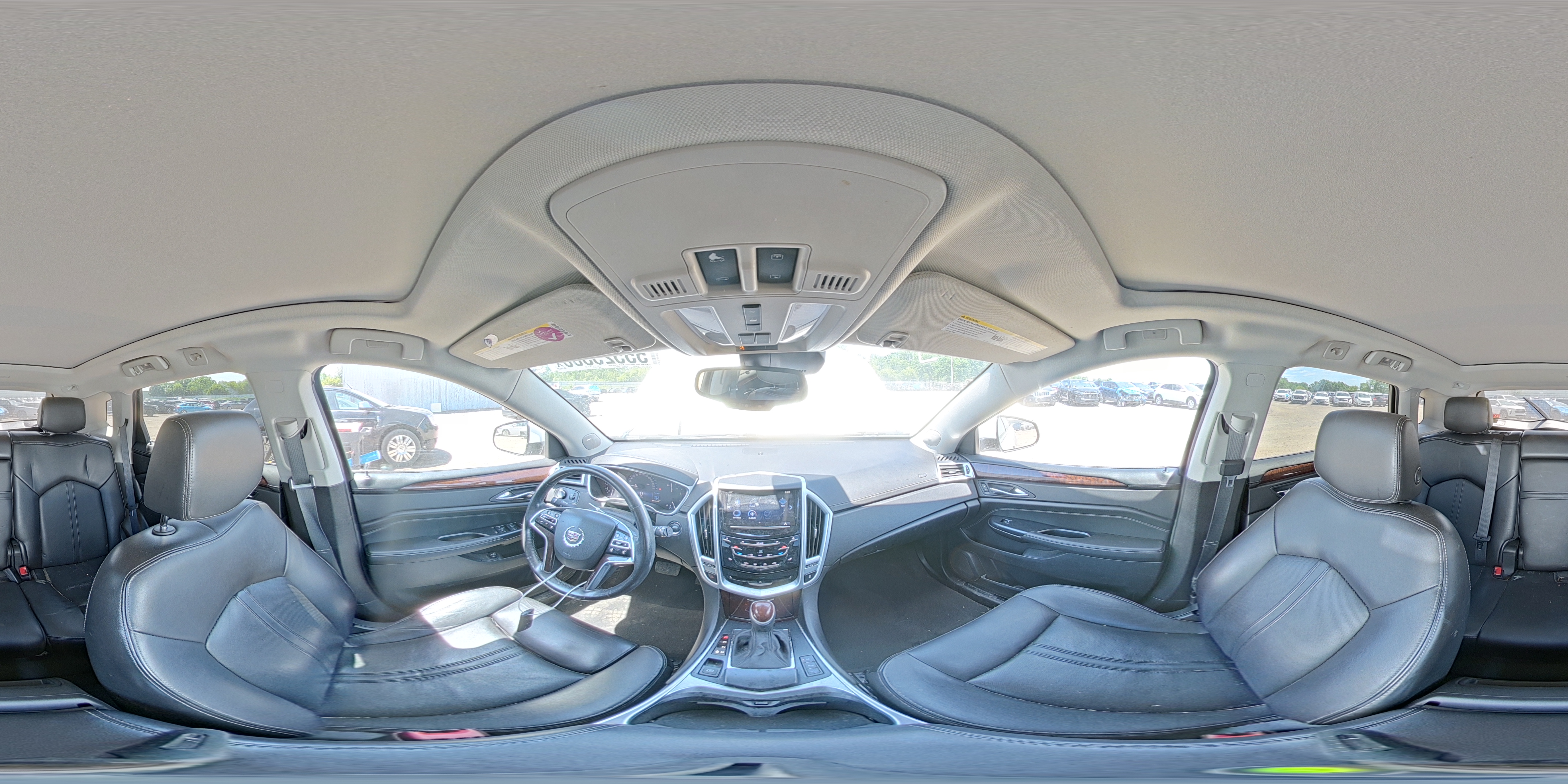 2014 Cadillac Srx Luxury Collection White vin: 3GYFNEE32ES682899