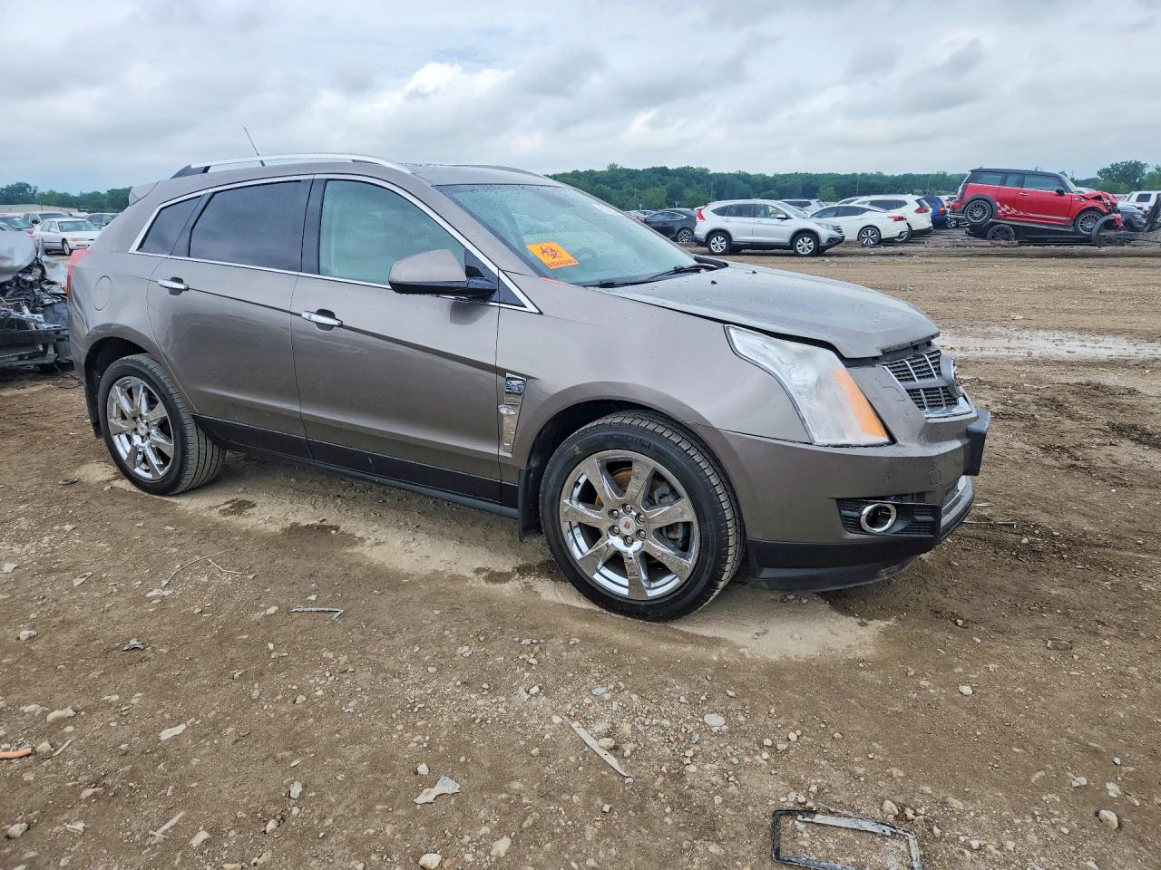 2012 Cadillac Srx Performance Collection Silver vin: 3GYFNEE33CS572330