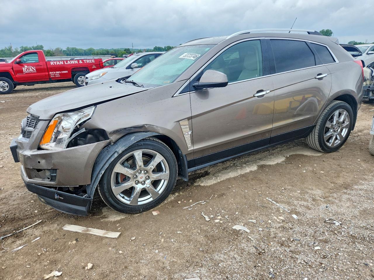 2012 Cadillac Srx Performance Collection Silver vin: 3GYFNEE33CS572330