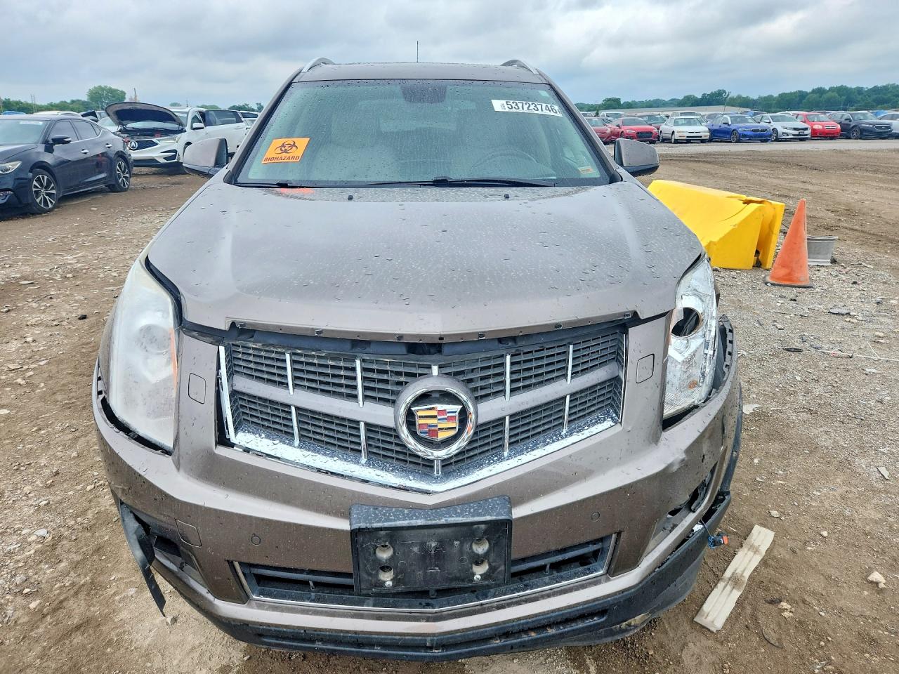 2012 Cadillac Srx Performance Collection Silver vin: 3GYFNEE33CS572330