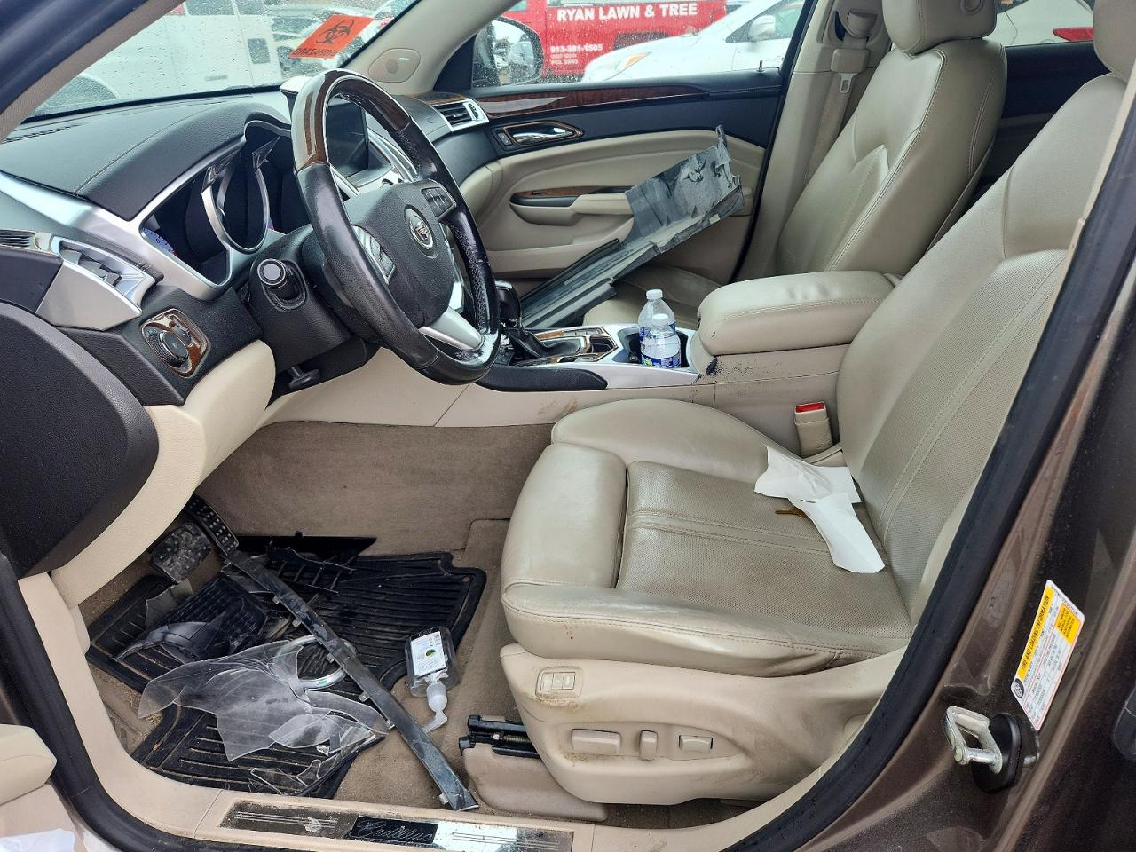 2012 Cadillac Srx Performance Collection Silver vin: 3GYFNEE33CS572330
