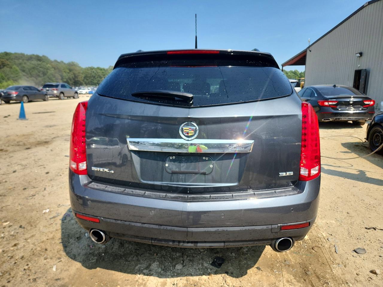 2012 Cadillac Srx Performance Collection Серый vin: 3GYFNEE33CS638343