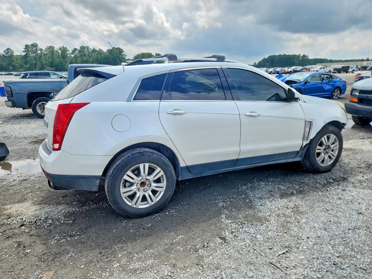 2013 Cadillac Srx Premium Collection White vin: 3GYFNEE33DS629899