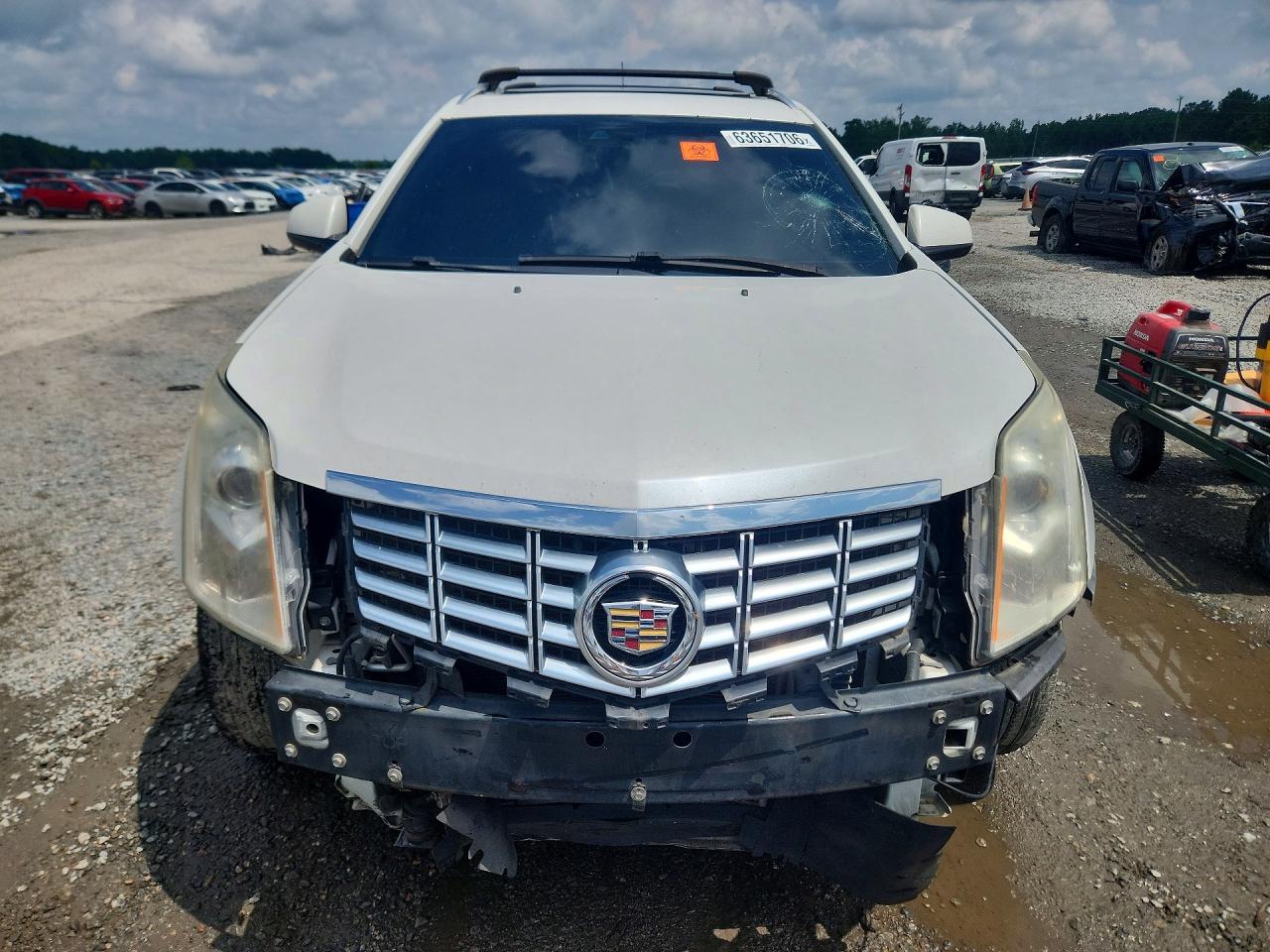 2013 Cadillac Srx Premium Collection White vin: 3GYFNEE33DS629899
