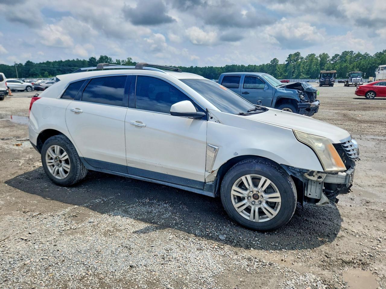2013 Cadillac Srx Premium Collection White vin: 3GYFNEE33DS629899