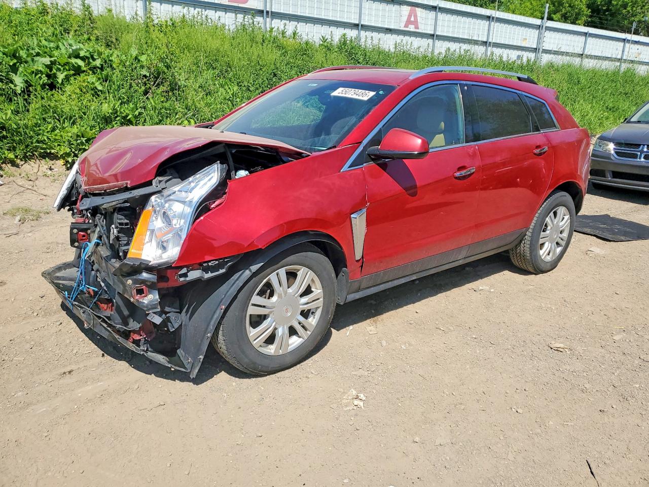 2014 Cadillac Srx Luxury Collection Burgundy vin: 3GYFNEE33ES662211