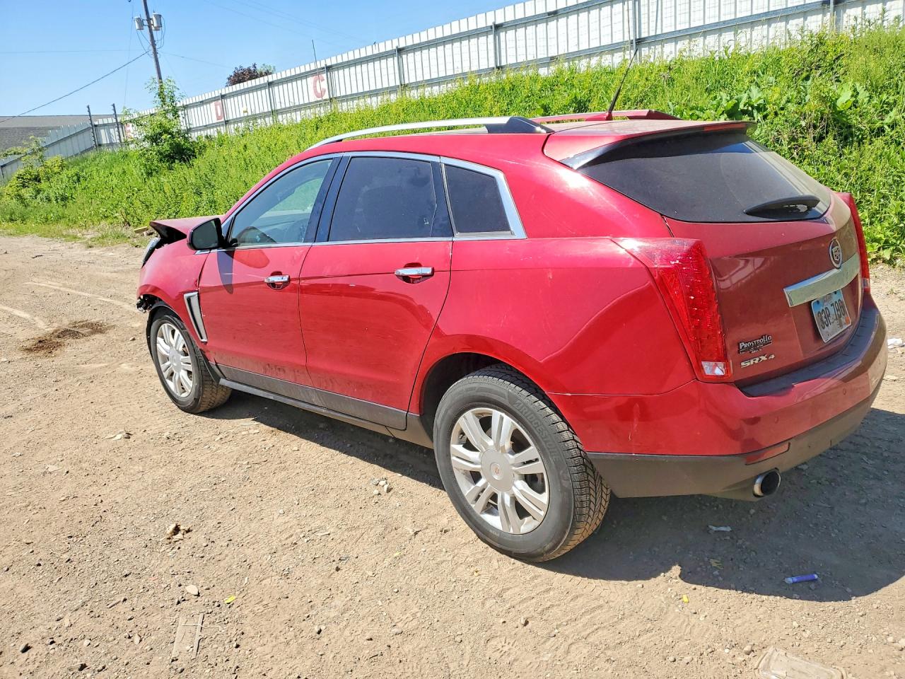 2014 Cadillac Srx Luxury Collection Burgundy vin: 3GYFNEE33ES662211