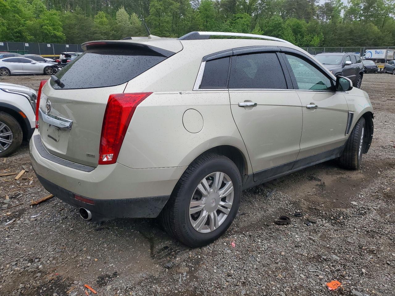 2014 Cadillac Srx Luxury Collection Бежевый vin: 3GYFNEE33ES680756