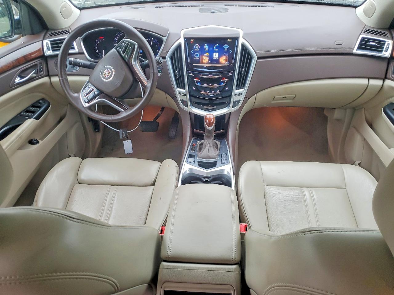 2014 Cadillac Srx Luxury Collection Бежевый vin: 3GYFNEE33ES680756