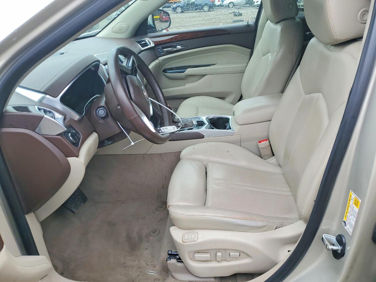 2014 Cadillac Srx Luxury Collection Бежевый vin: 3GYFNEE33ES680756