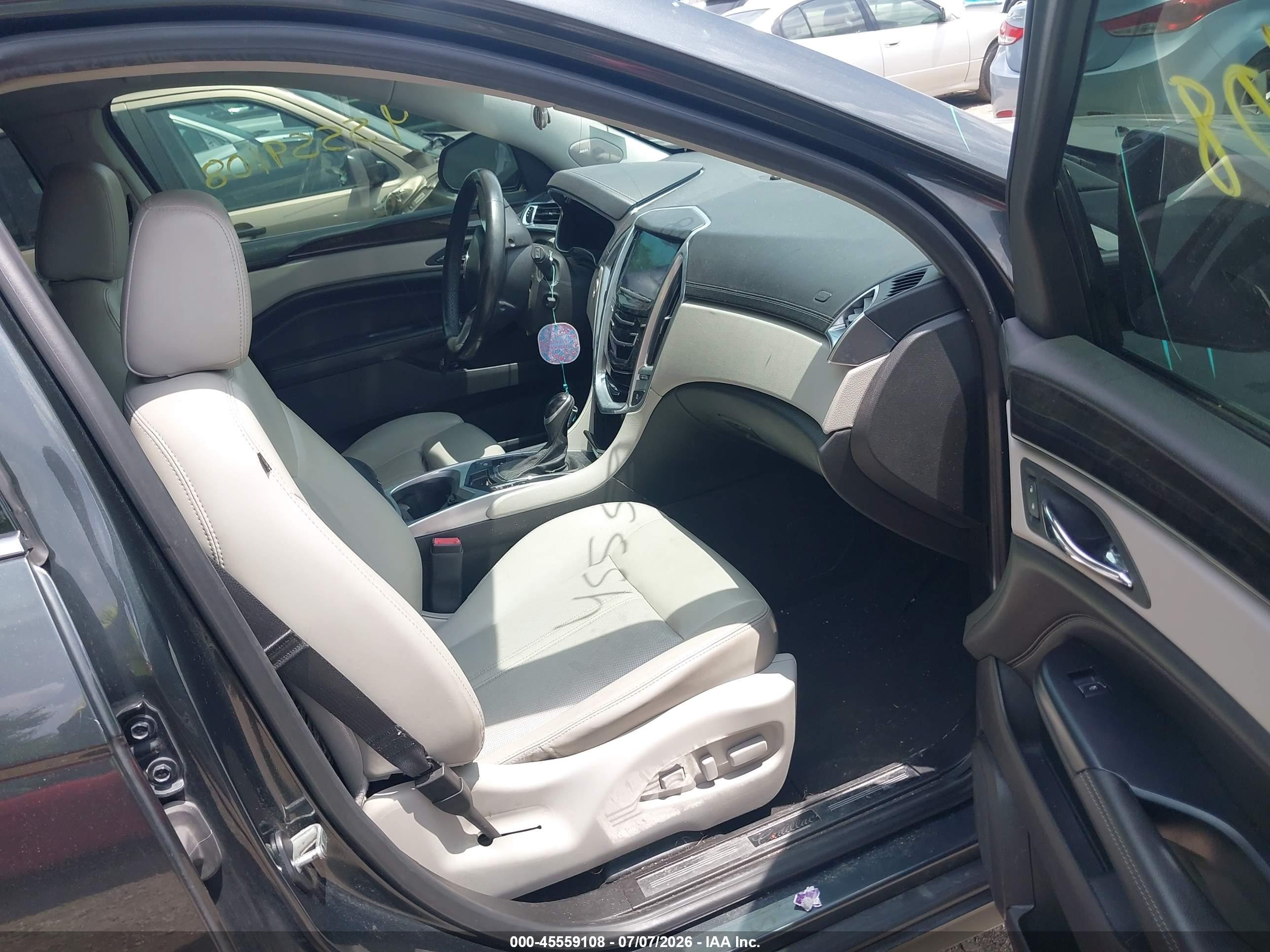 2014 Cadillac Srx Luxury Collection Серый vin: 3GYFNEE33ES683673