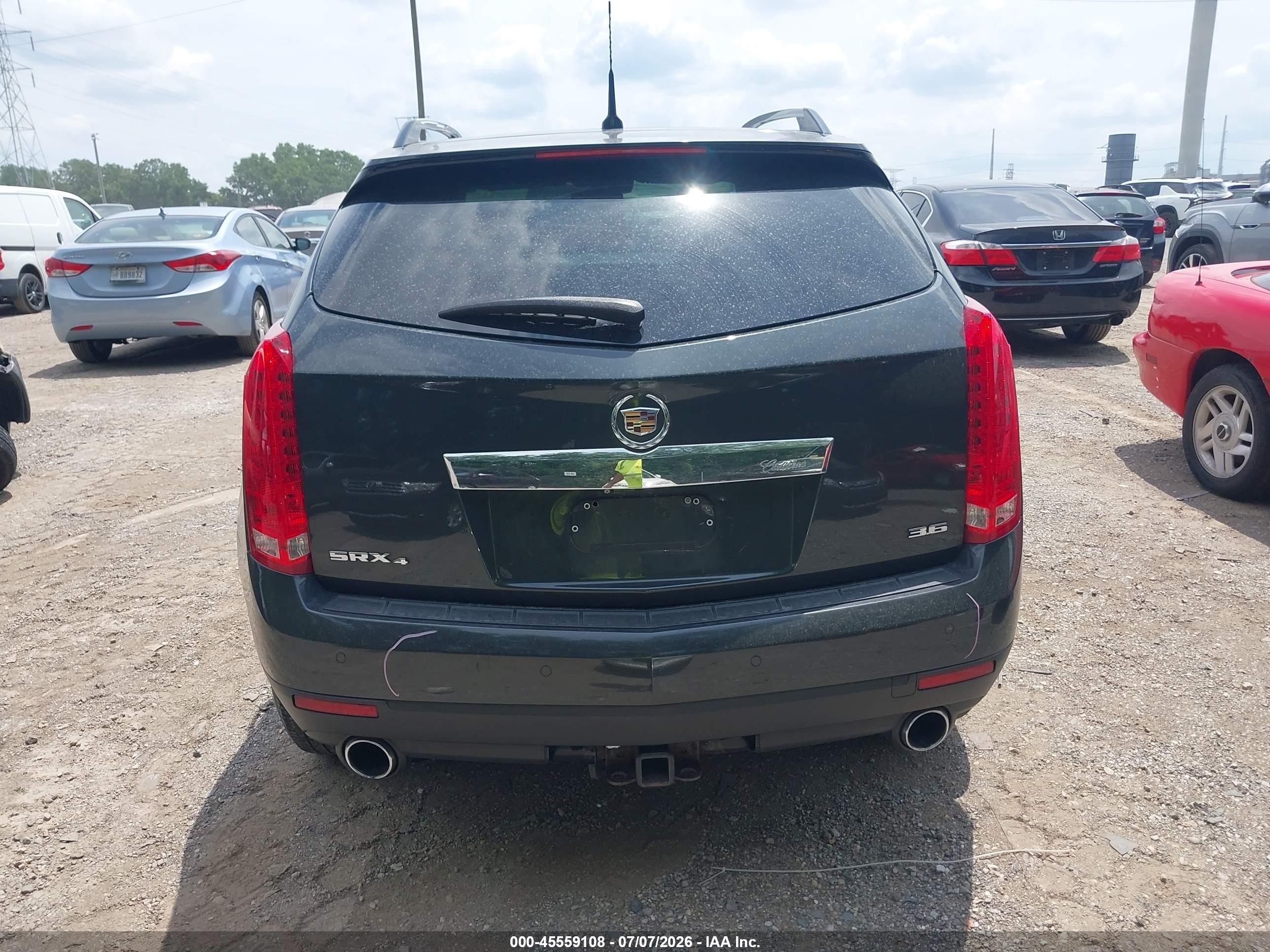 2014 Cadillac Srx Luxury Collection Серый vin: 3GYFNEE33ES683673