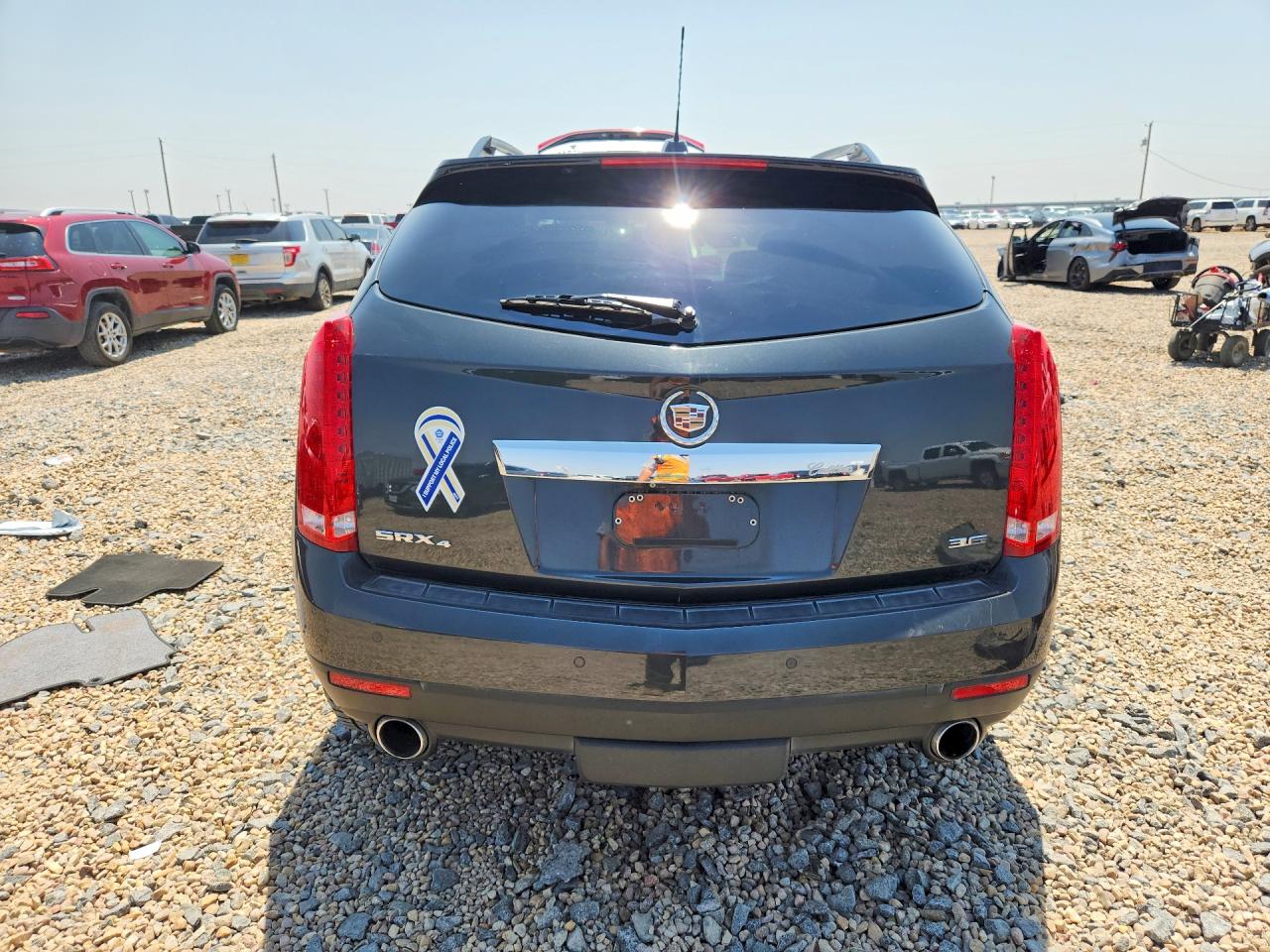 2015 Cadillac Srx Luxury Collection Gray vin: 3GYFNEE33FS535573
