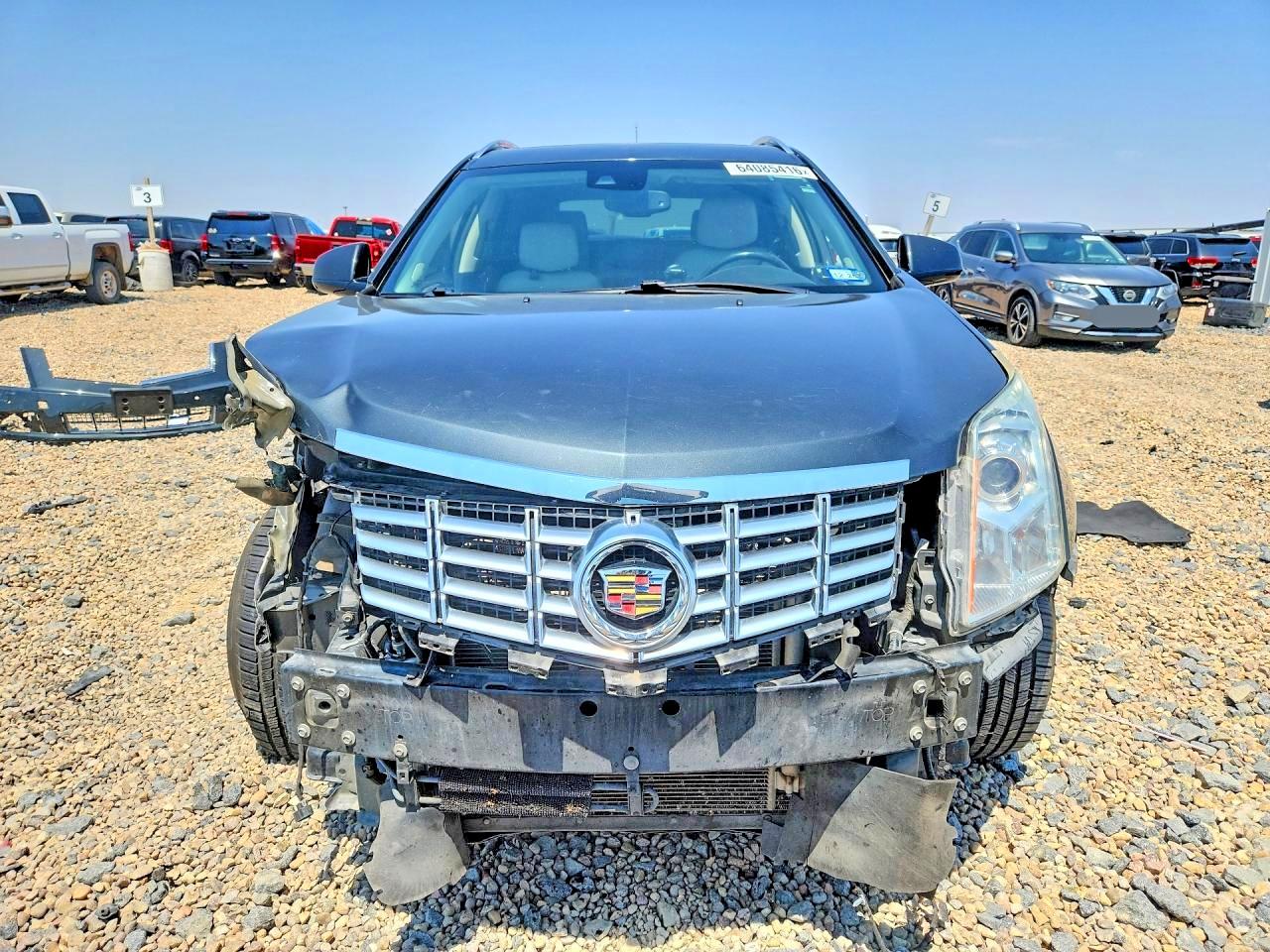 2015 Cadillac Srx Luxury Collection Gray vin: 3GYFNEE33FS535573