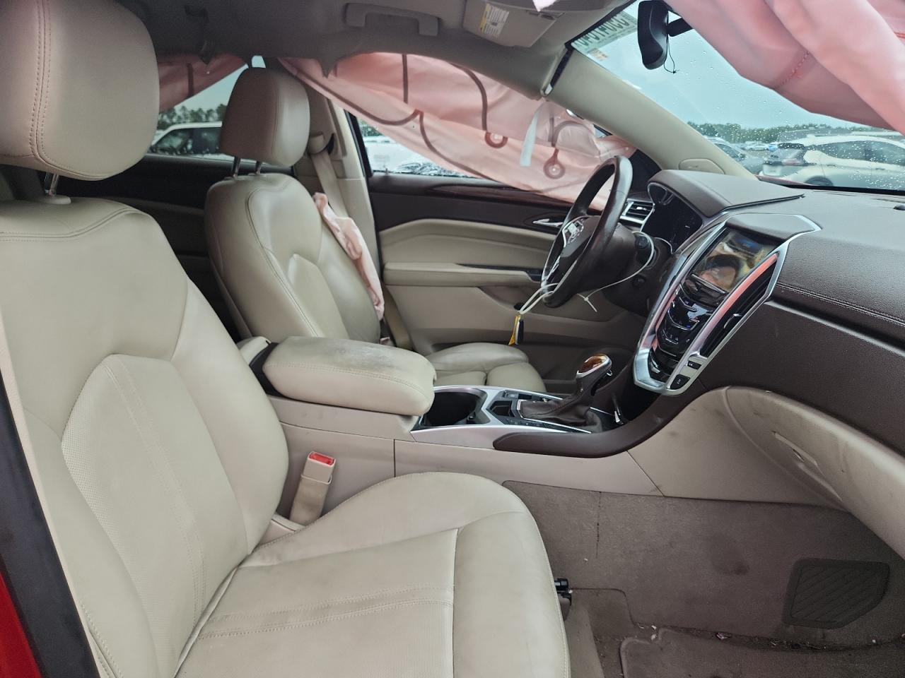 2015 Cadillac Srx Luxury Collection Red vin: 3GYFNEE33FS581498