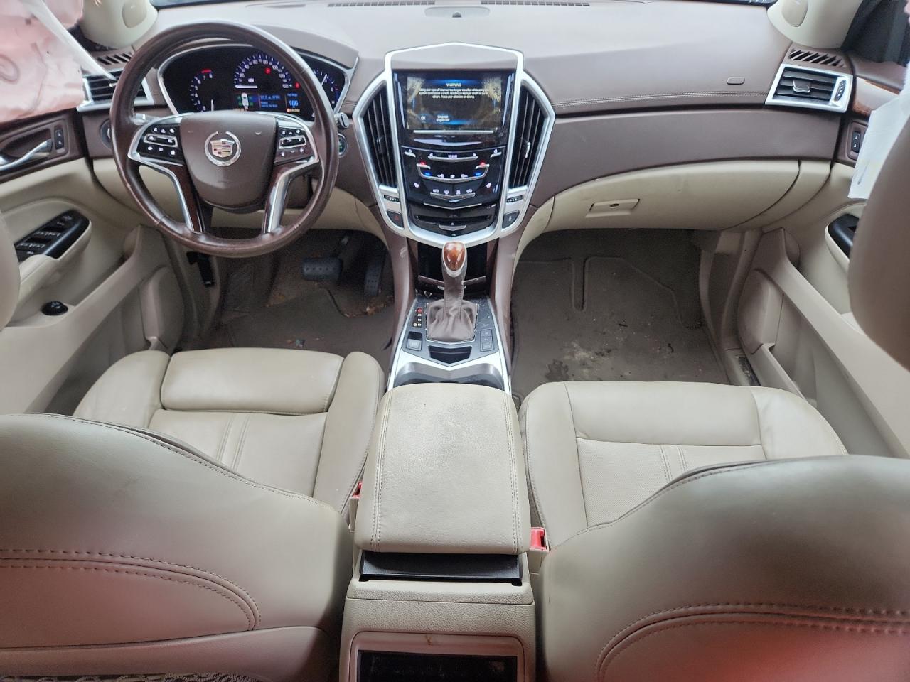 2015 Cadillac Srx Luxury Collection Red vin: 3GYFNEE33FS581498