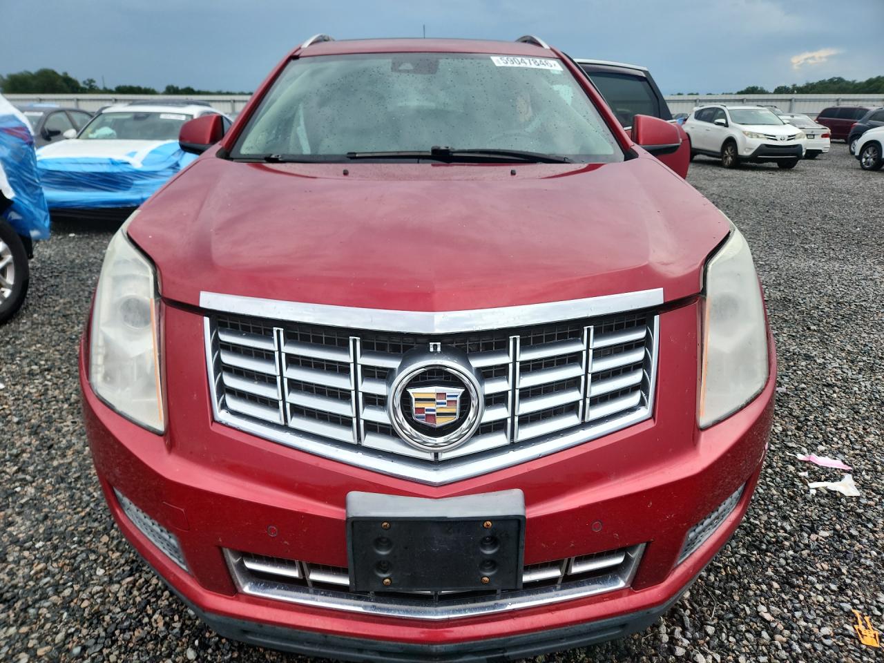 2015 Cadillac Srx Luxury Collection Red vin: 3GYFNEE33FS581498