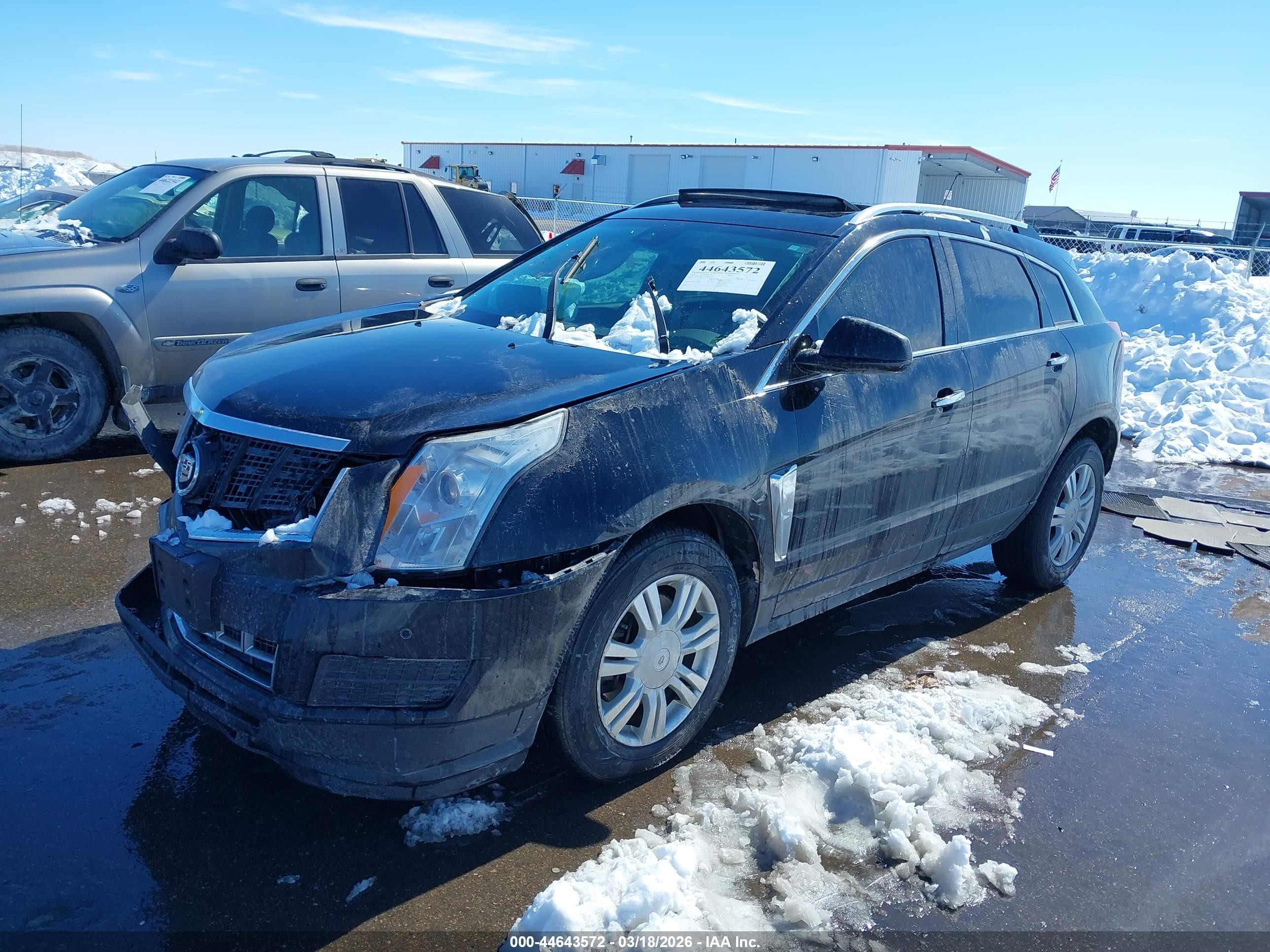 2015 Cadillac Srx Luxury Collection Черный vin: 3GYFNEE33FS604567