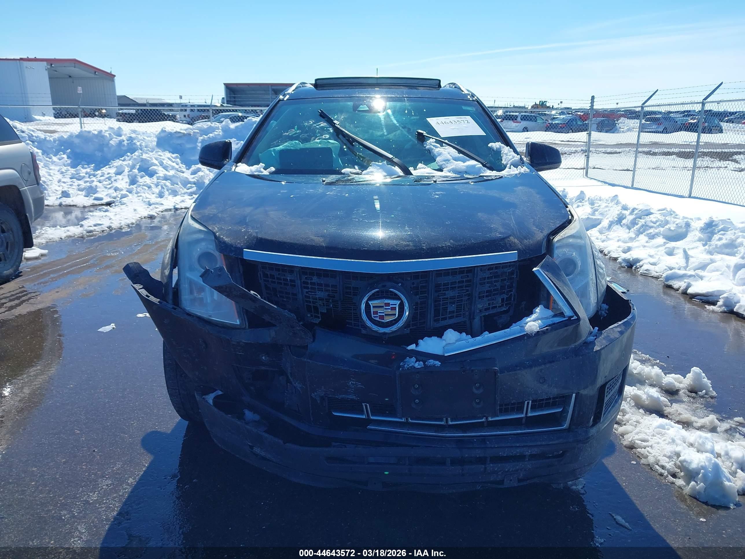 2015 Cadillac Srx Luxury Collection Черный vin: 3GYFNEE33FS604567