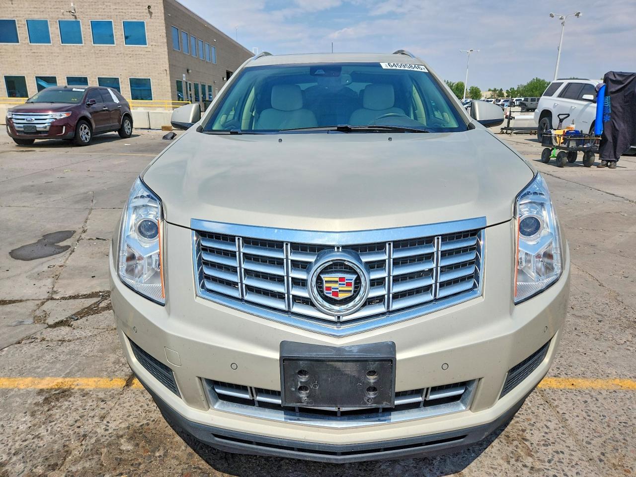 2015 Cadillac Srx Luxury Collection Tan vin: 3GYFNEE33FS628206