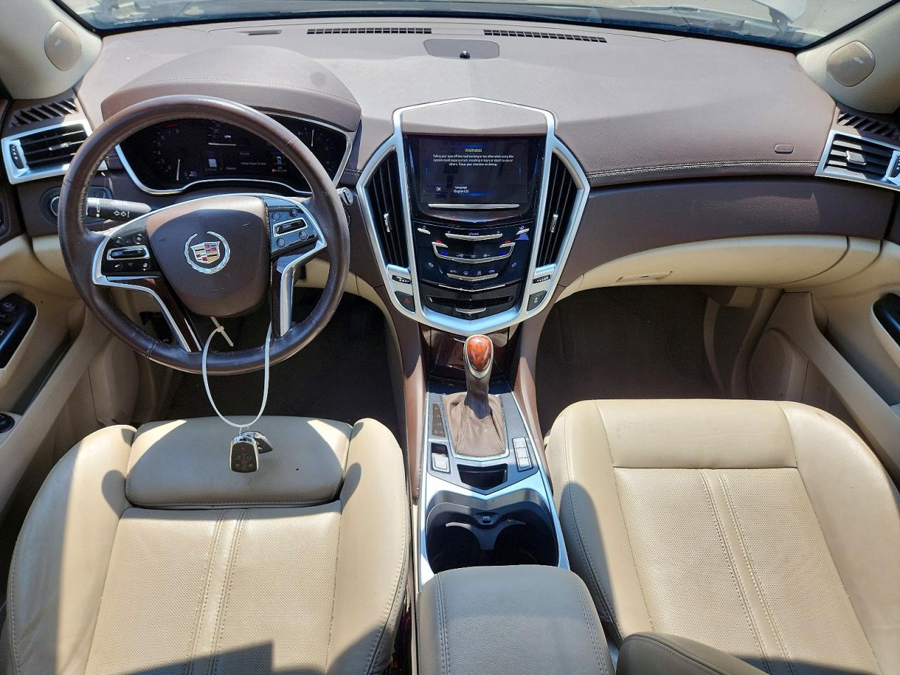 2015 Cadillac Srx Luxury Collection Tan vin: 3GYFNEE33FS628206