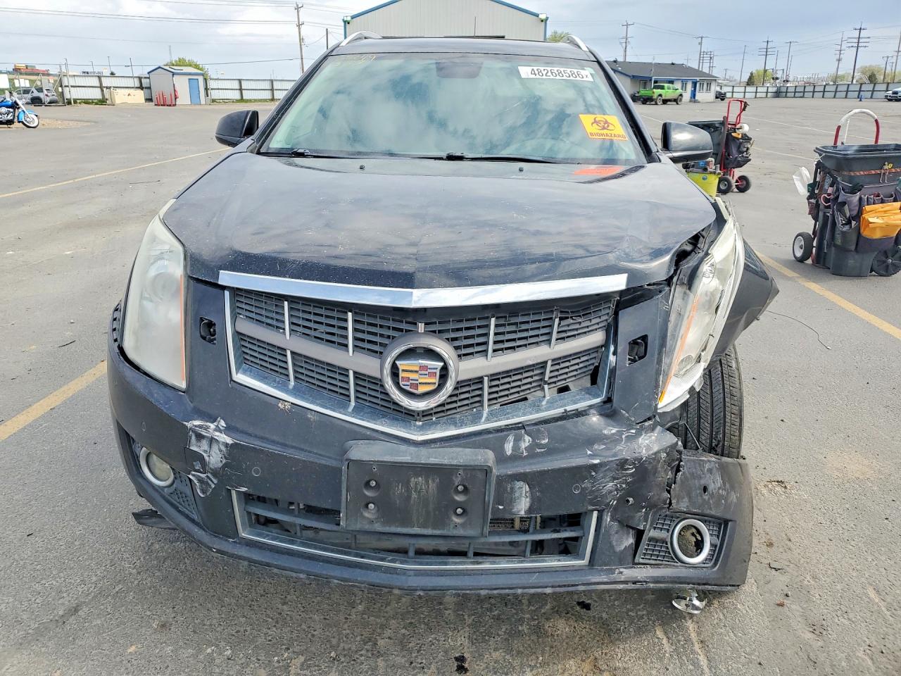 2012 Cadillac Srx Black vin: 3GYFNEE34CS655975