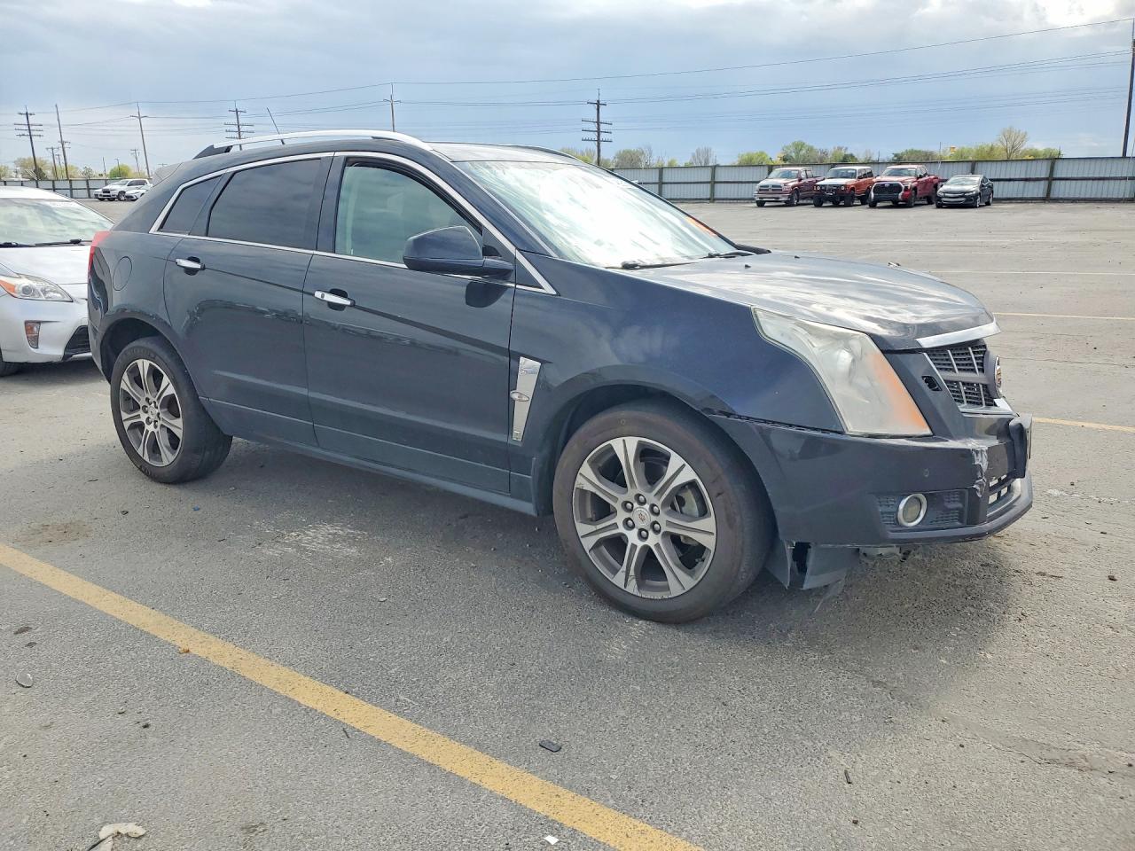 2012 Cadillac Srx Black vin: 3GYFNEE34CS655975