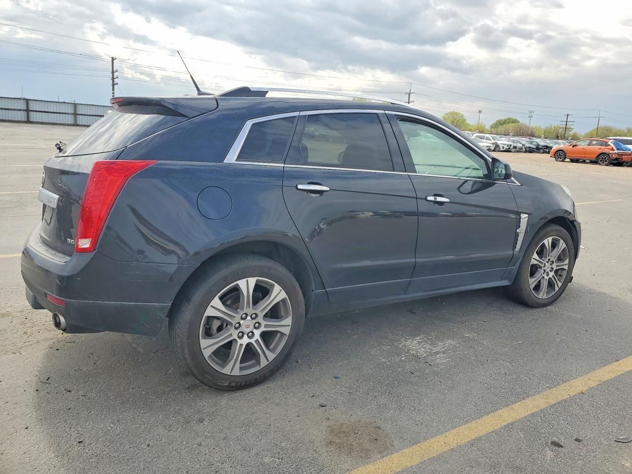 2012 Cadillac Srx Black vin: 3GYFNEE34CS655975