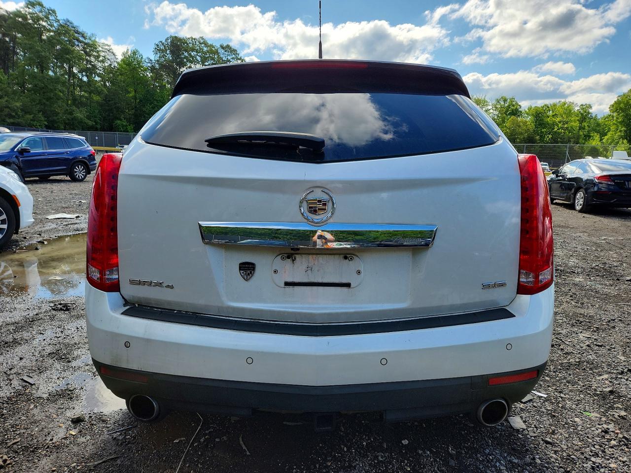 2012 Cadillac Srx Performance Collection White vin: 3GYFNEE34CS658083