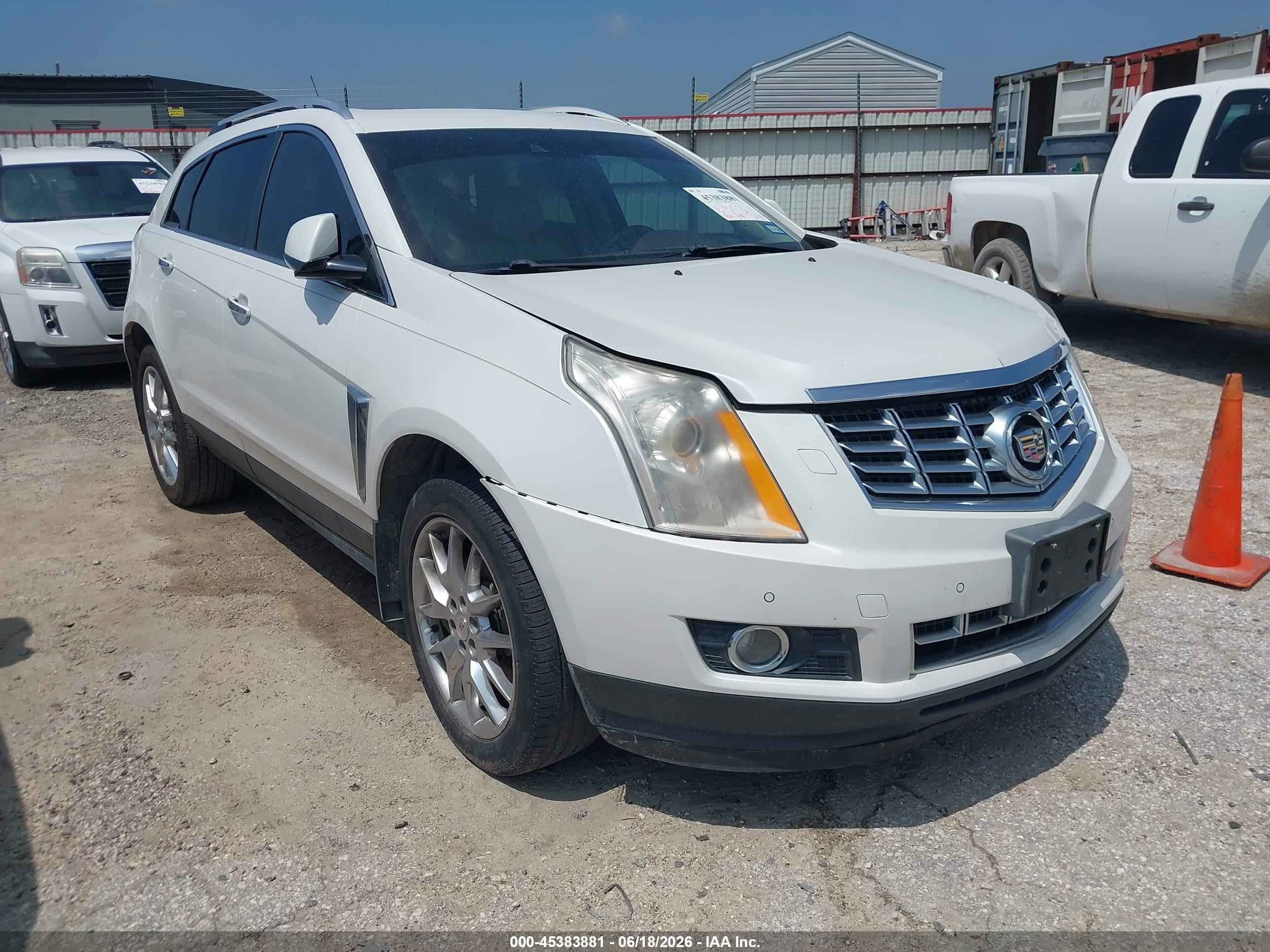 2013 Cadillac Srx Premium Collection White vin: 3GYFNEE34DS650521