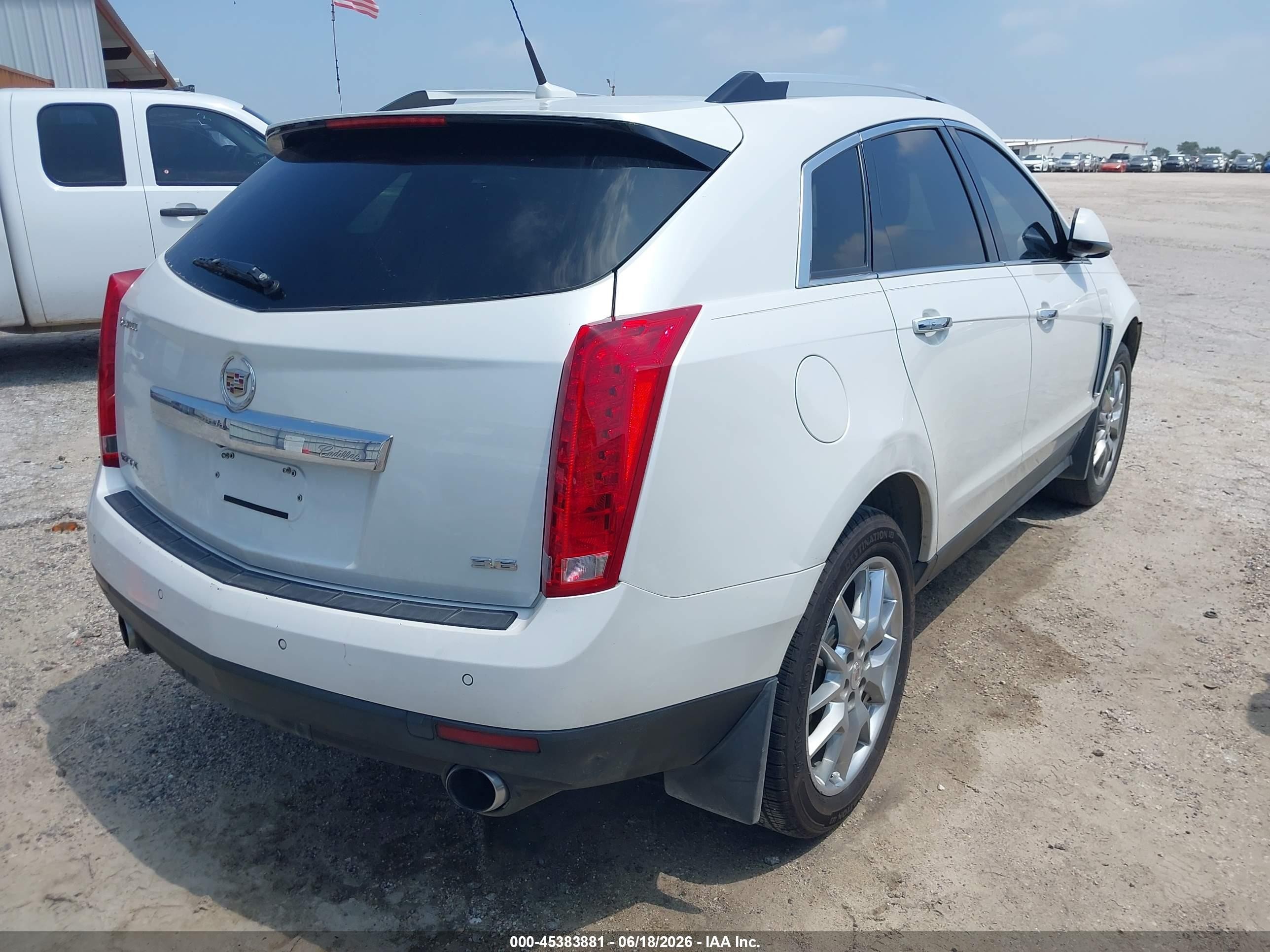 2013 Cadillac Srx Premium Collection White vin: 3GYFNEE34DS650521