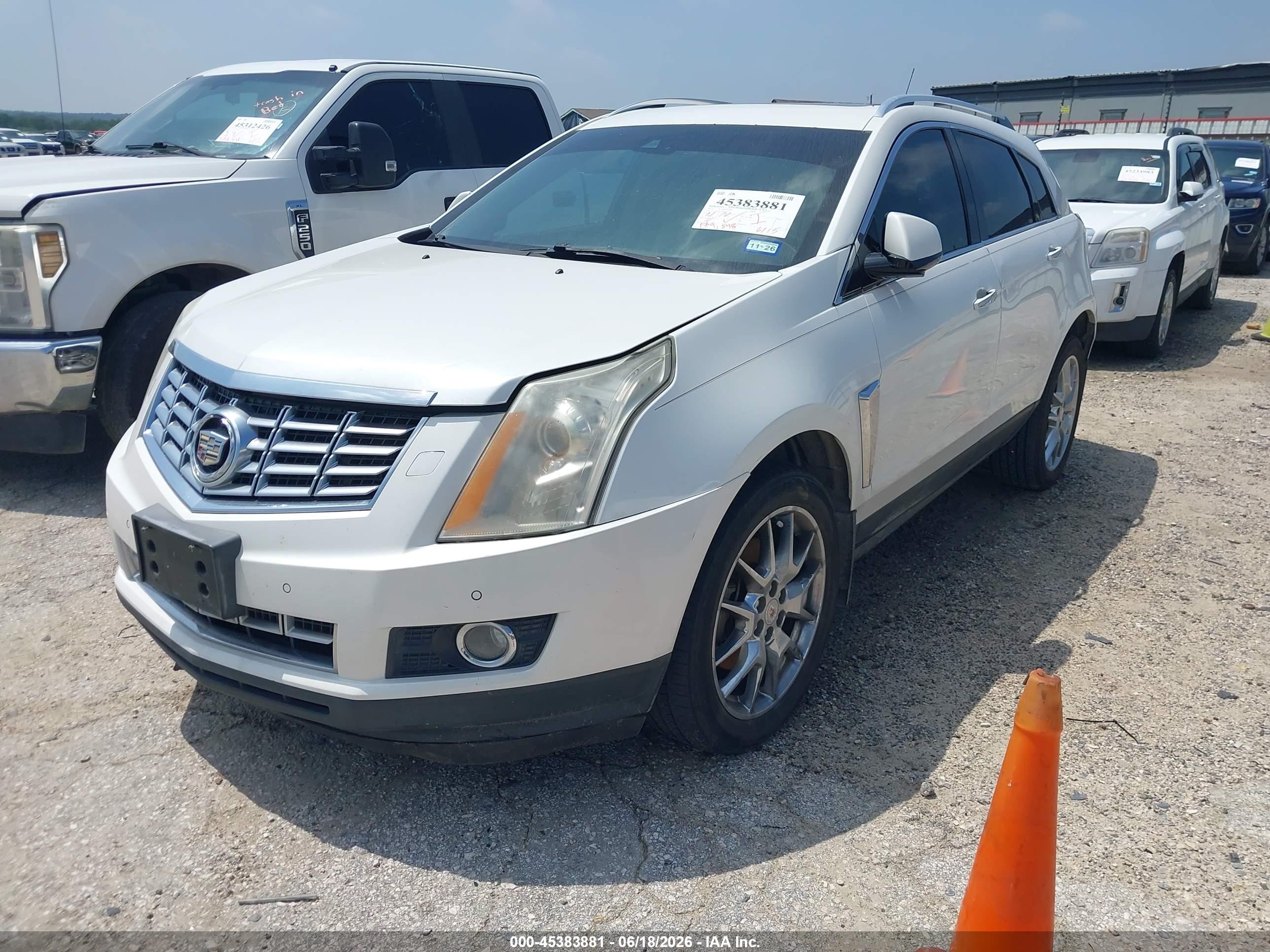 2013 Cadillac Srx Premium Collection White vin: 3GYFNEE34DS650521