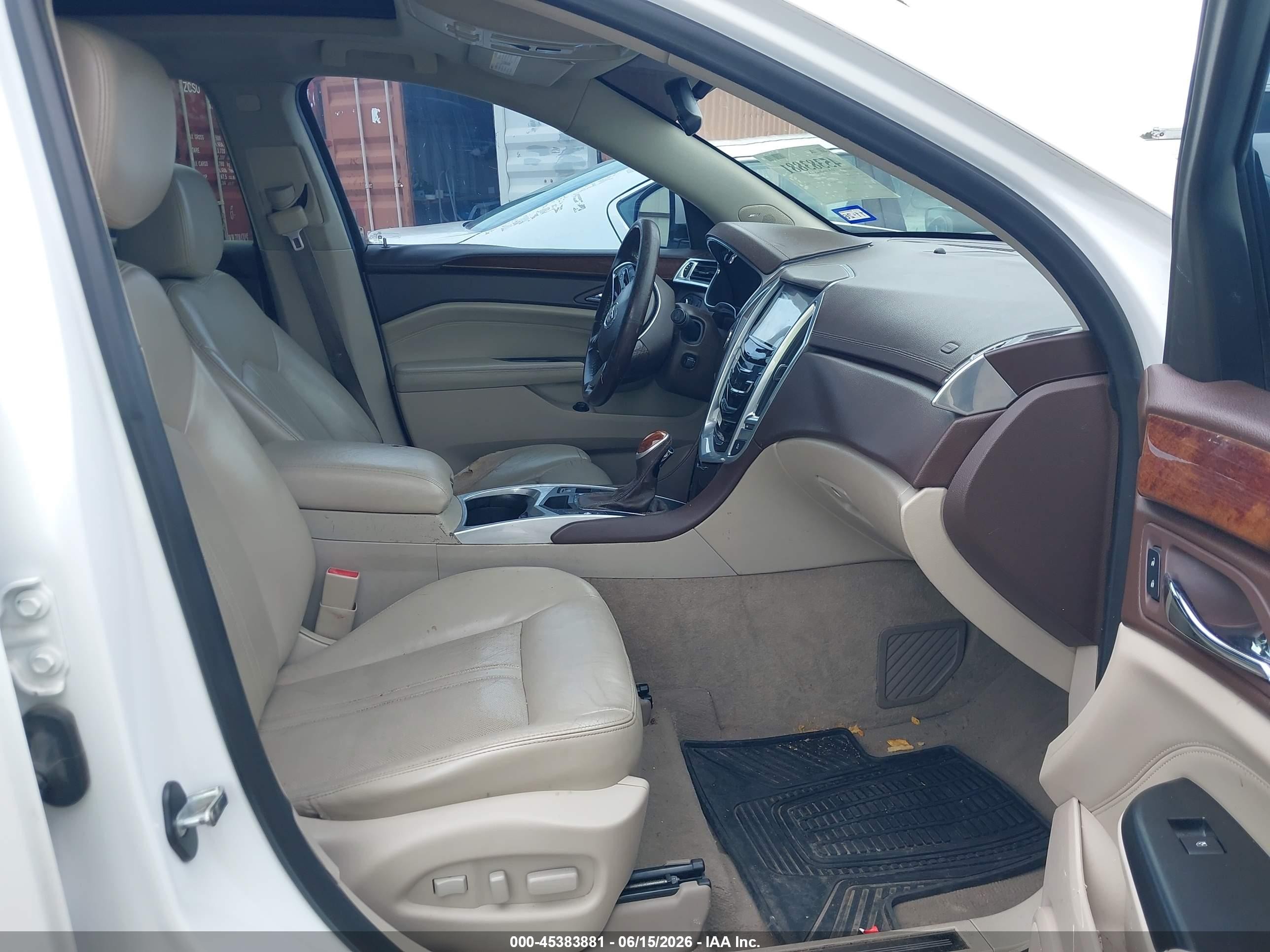 2013 Cadillac Srx Premium Collection White vin: 3GYFNEE34DS650521