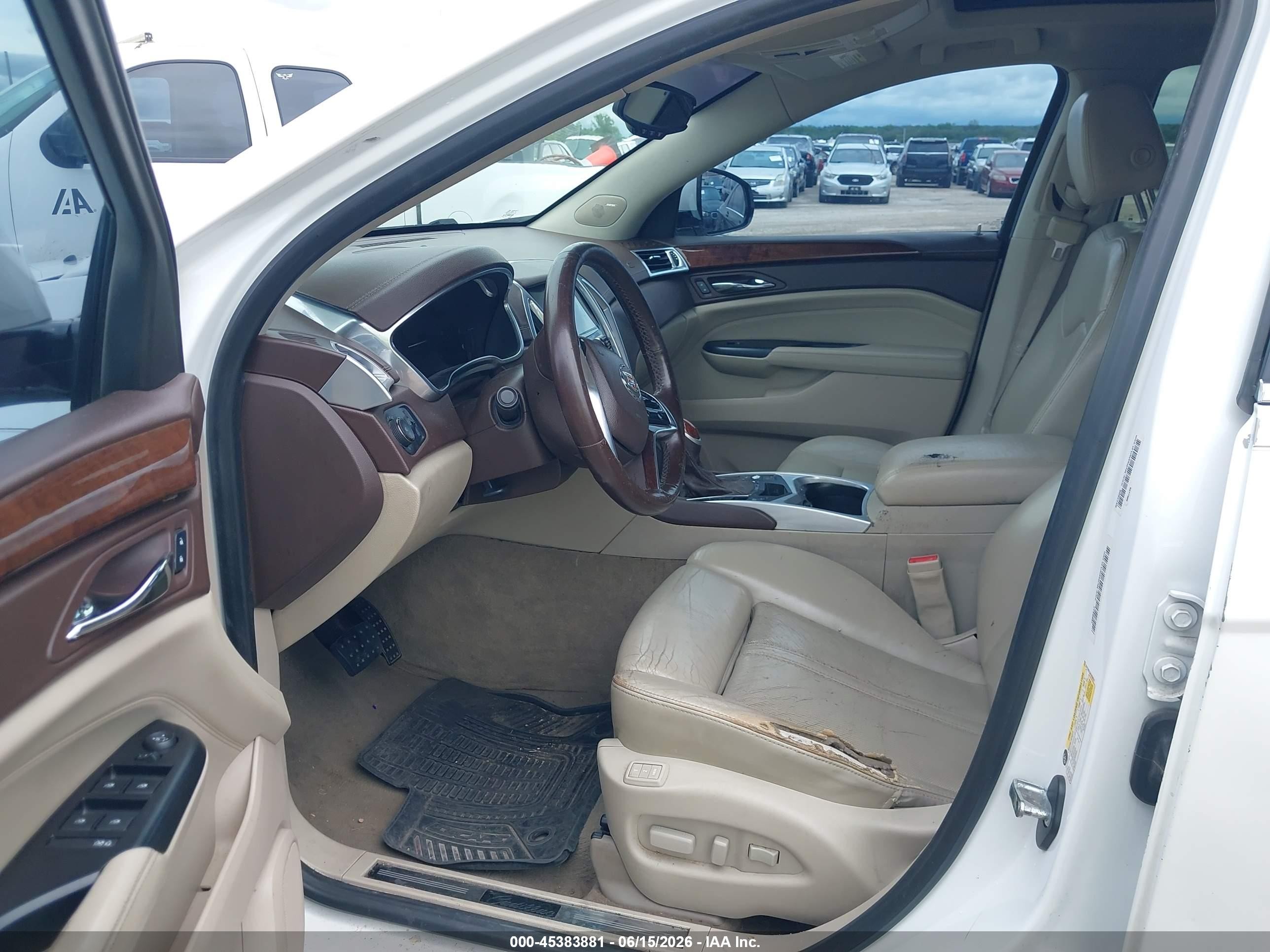 2013 Cadillac Srx Premium Collection White vin: 3GYFNEE34DS650521