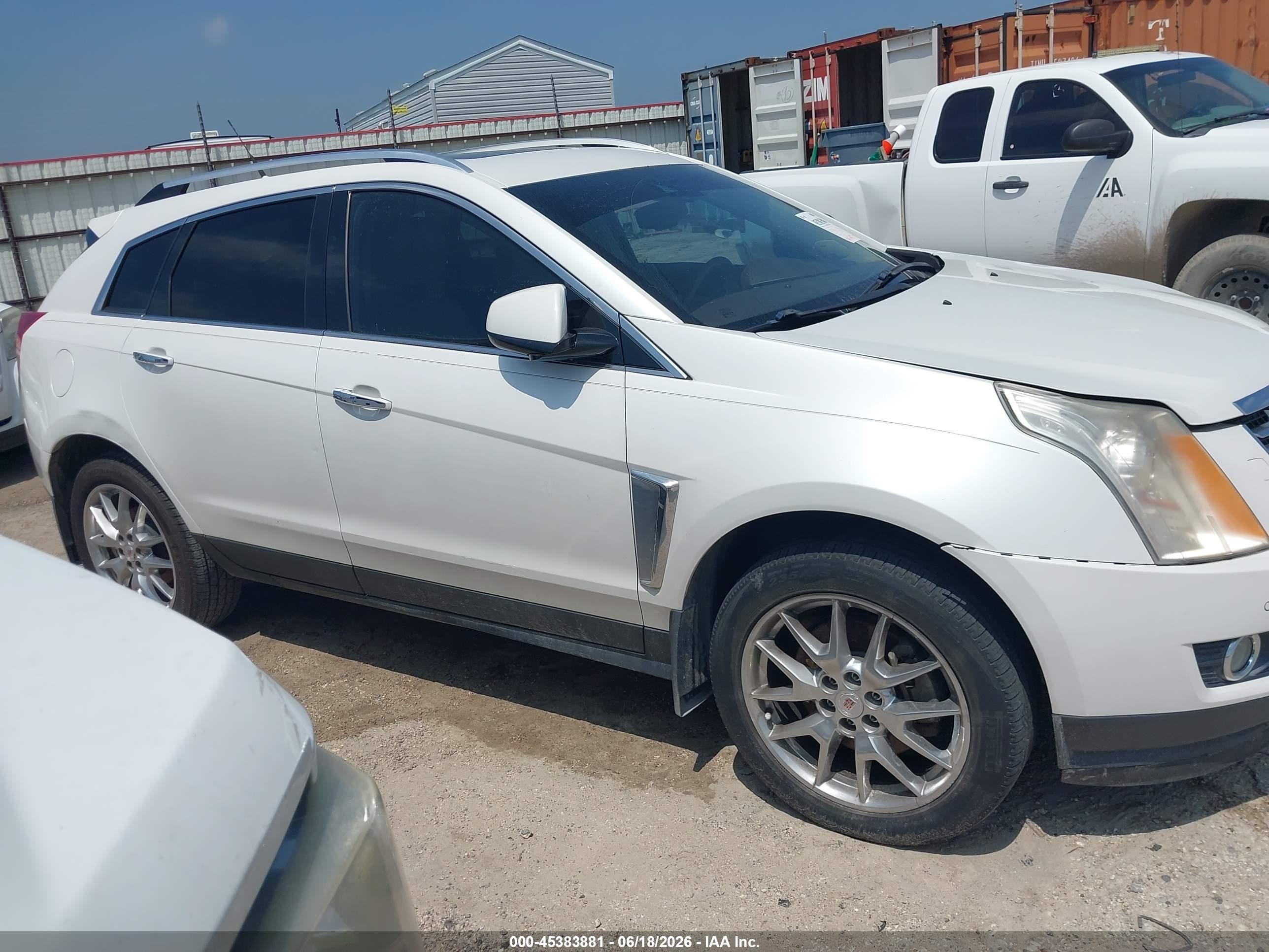 2013 Cadillac Srx Premium Collection White vin: 3GYFNEE34DS650521
