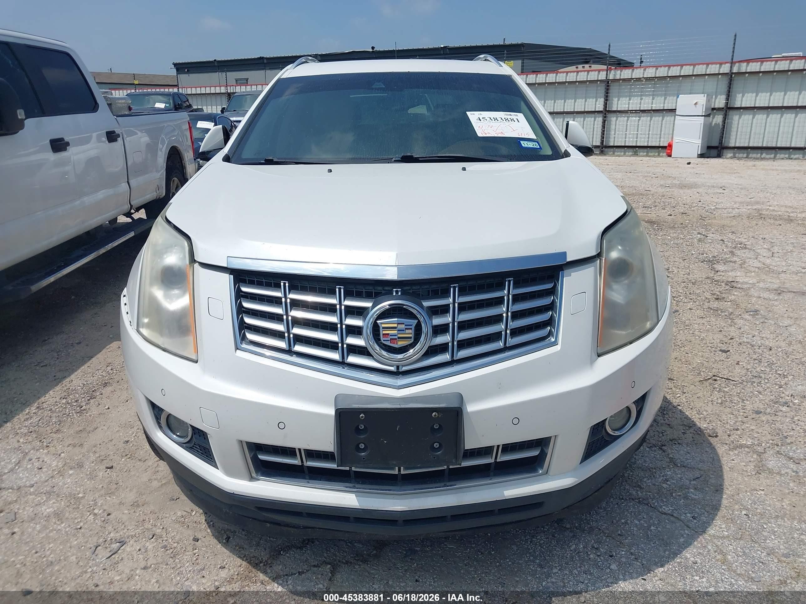2013 Cadillac Srx Premium Collection White vin: 3GYFNEE34DS650521