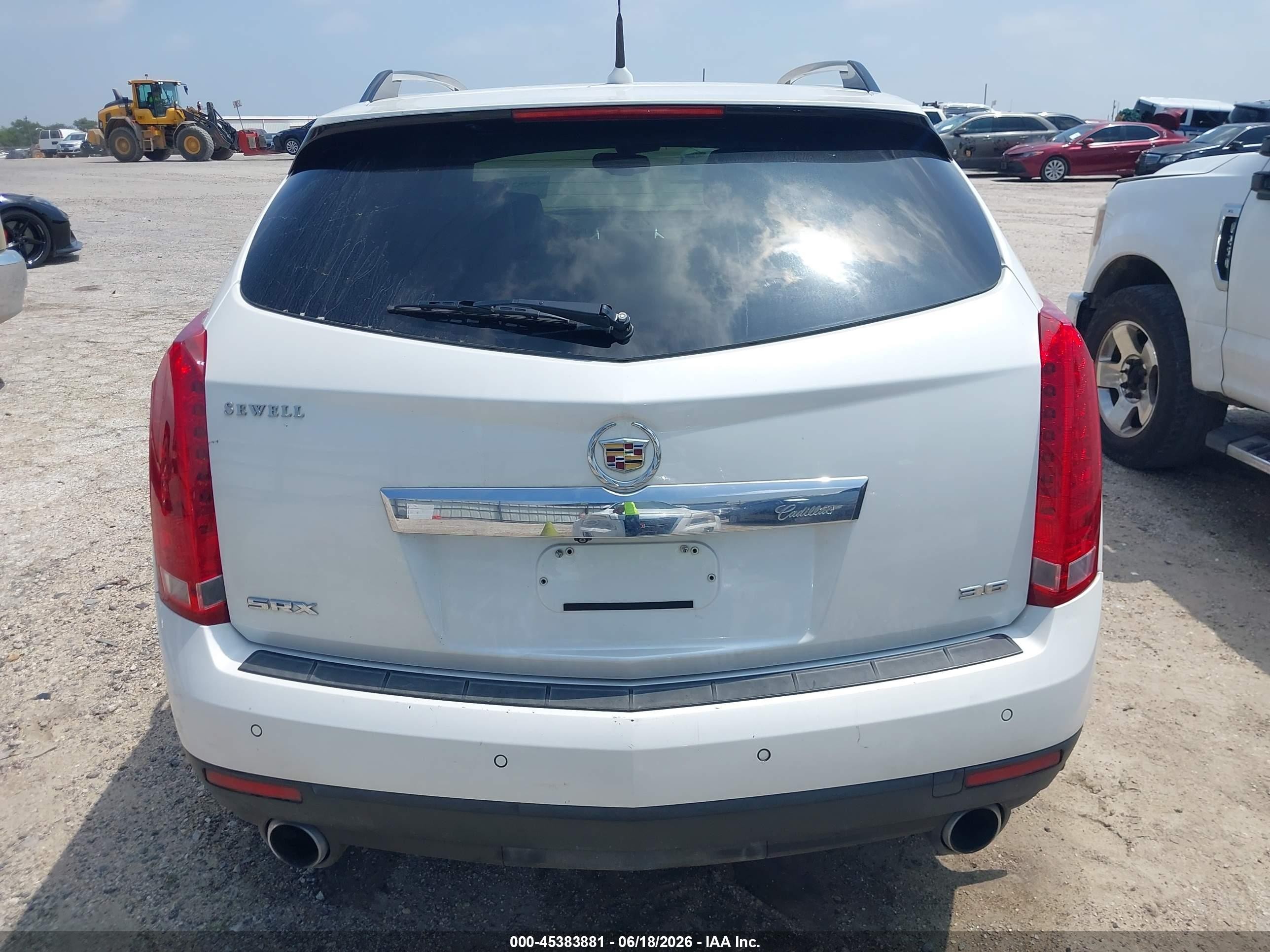 2013 Cadillac Srx Premium Collection White vin: 3GYFNEE34DS650521