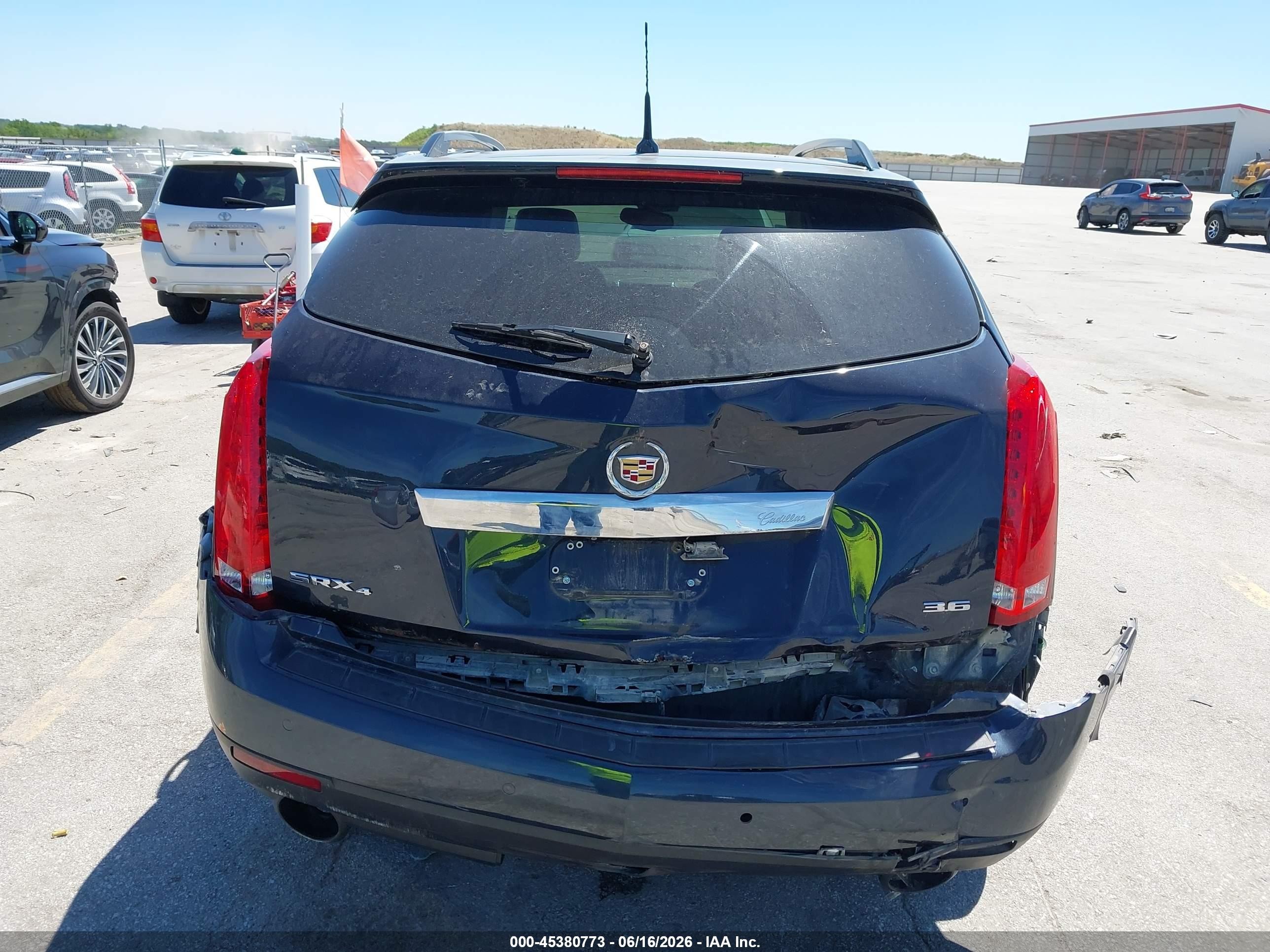 2014 Cadillac Srx Luxury Collection Синий vin: 3GYFNEE34ES535404