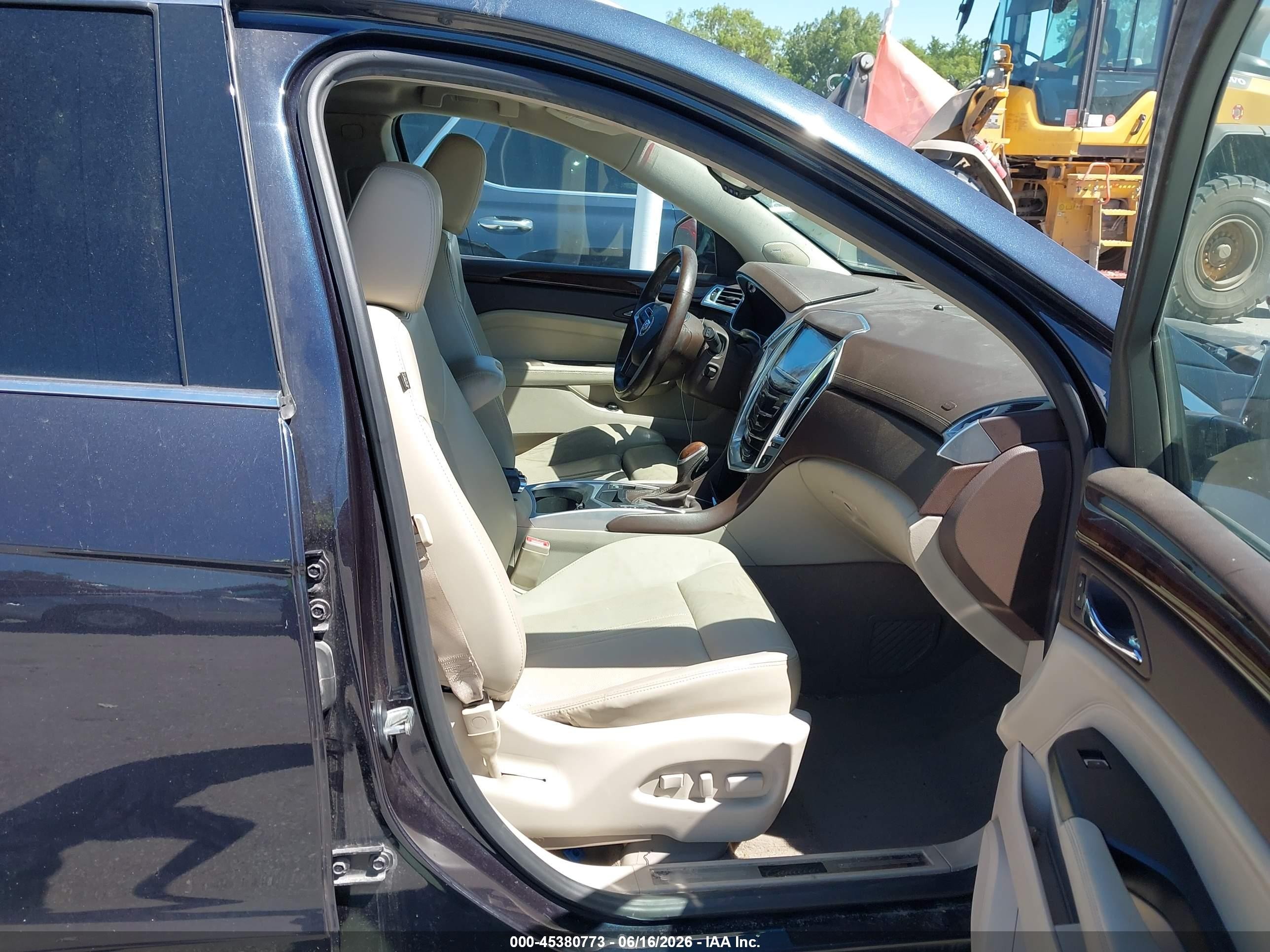 2014 Cadillac Srx Luxury Collection Синий vin: 3GYFNEE34ES535404