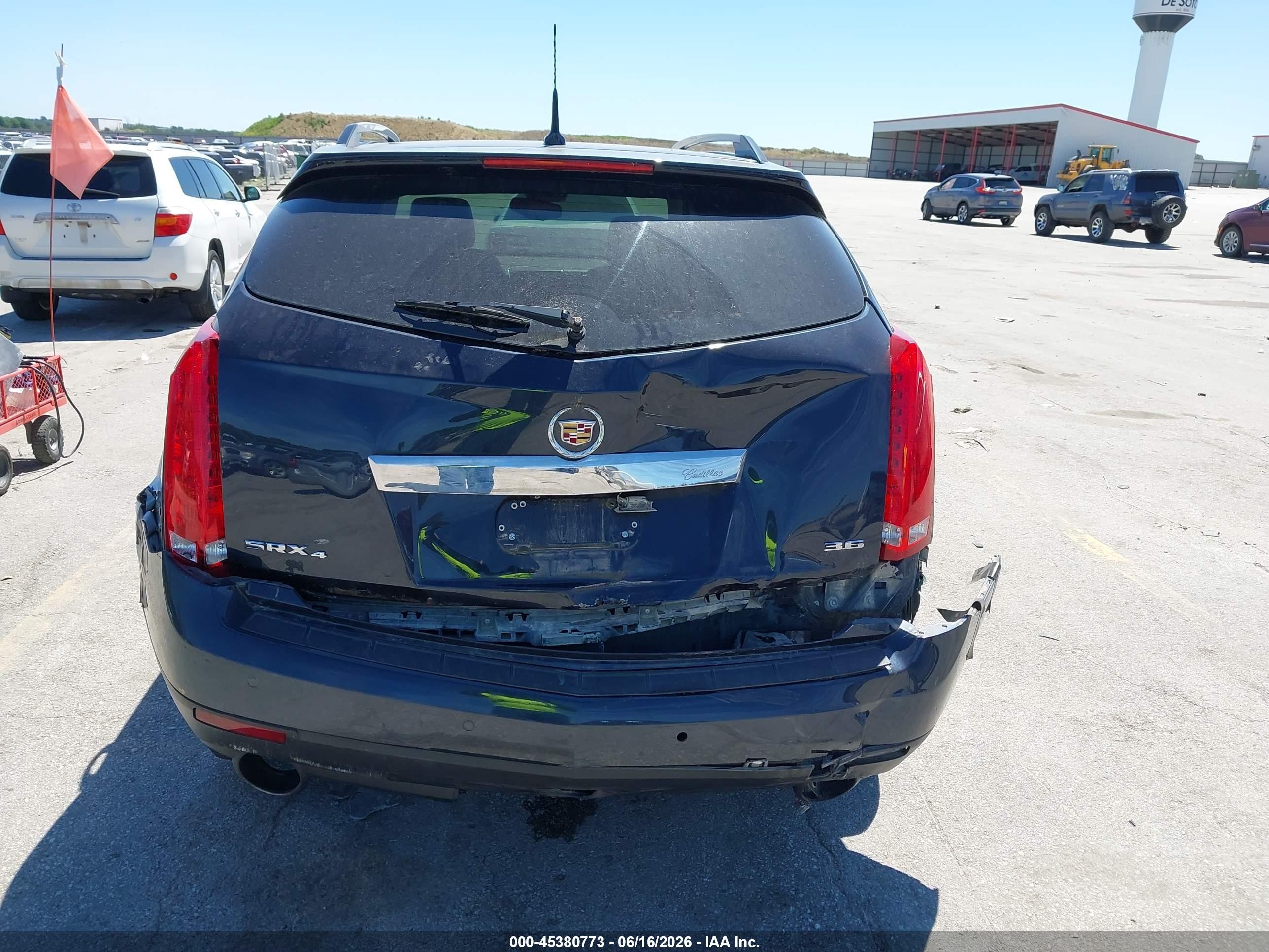 2014 Cadillac Srx Luxury Collection Синий vin: 3GYFNEE34ES535404